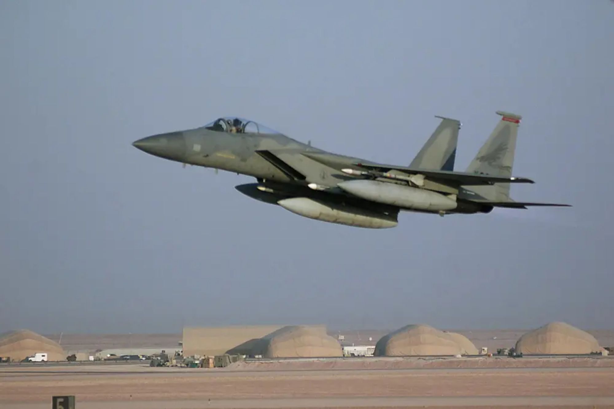 Iran attacks US military base in Saudi Arabia with surge of ballistic missiles