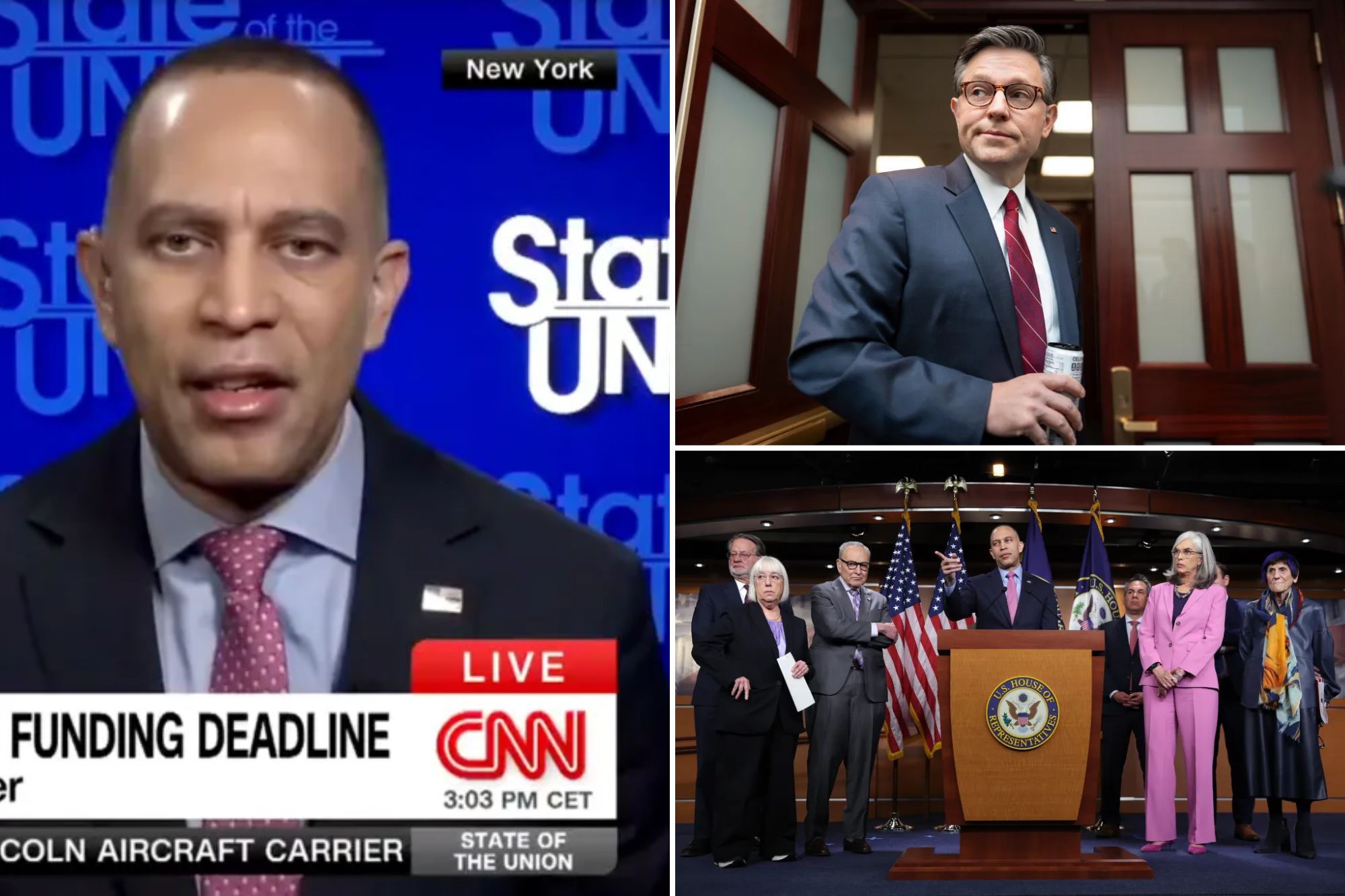 Jeffries refuses to budge on Dems’ 10 demands that could shut down DHS: ‘Not at this point’