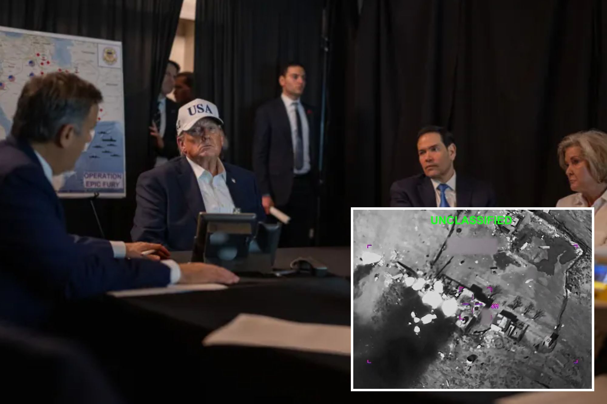 President Trump says a ‘large number’ of Iranian leaders were killed in the US-Israeli joint strikes