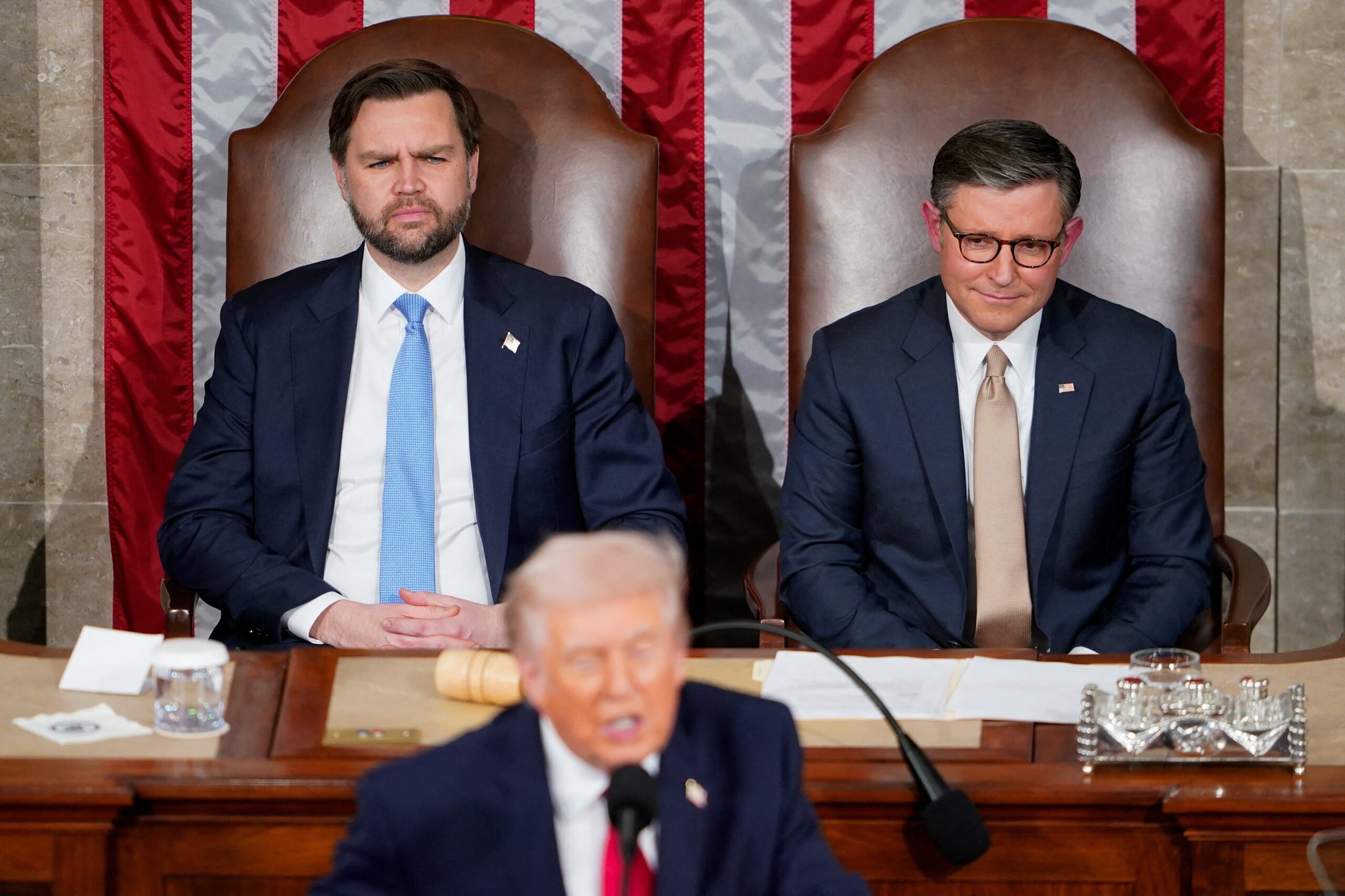 Speaker Johnson admits he ‘probably could have ejected’ more ‘shameful’ Dems from State of the Union