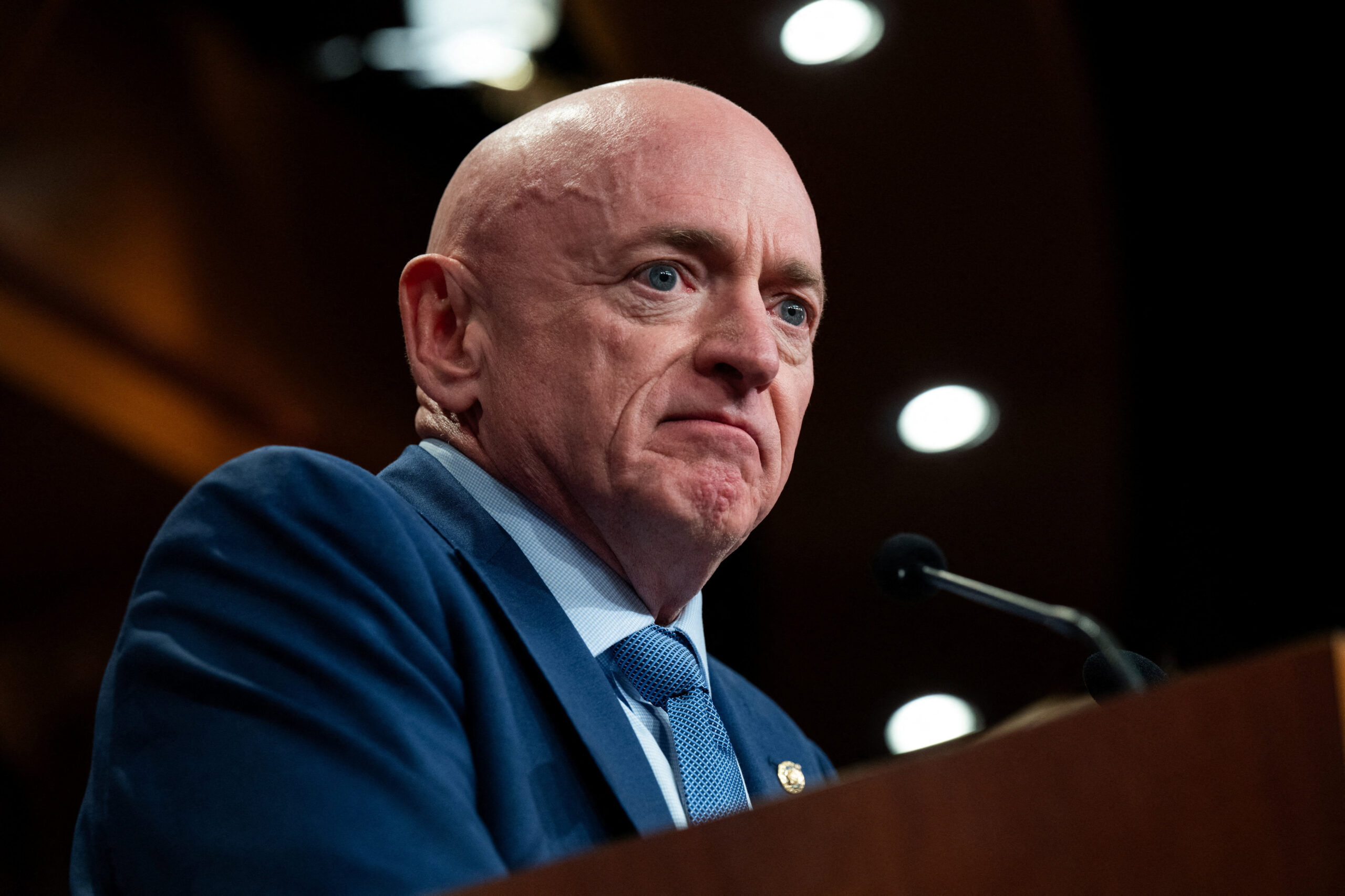 Hegseth moves to restore punishment of Mark Kelly over video about ‘illegal orders’