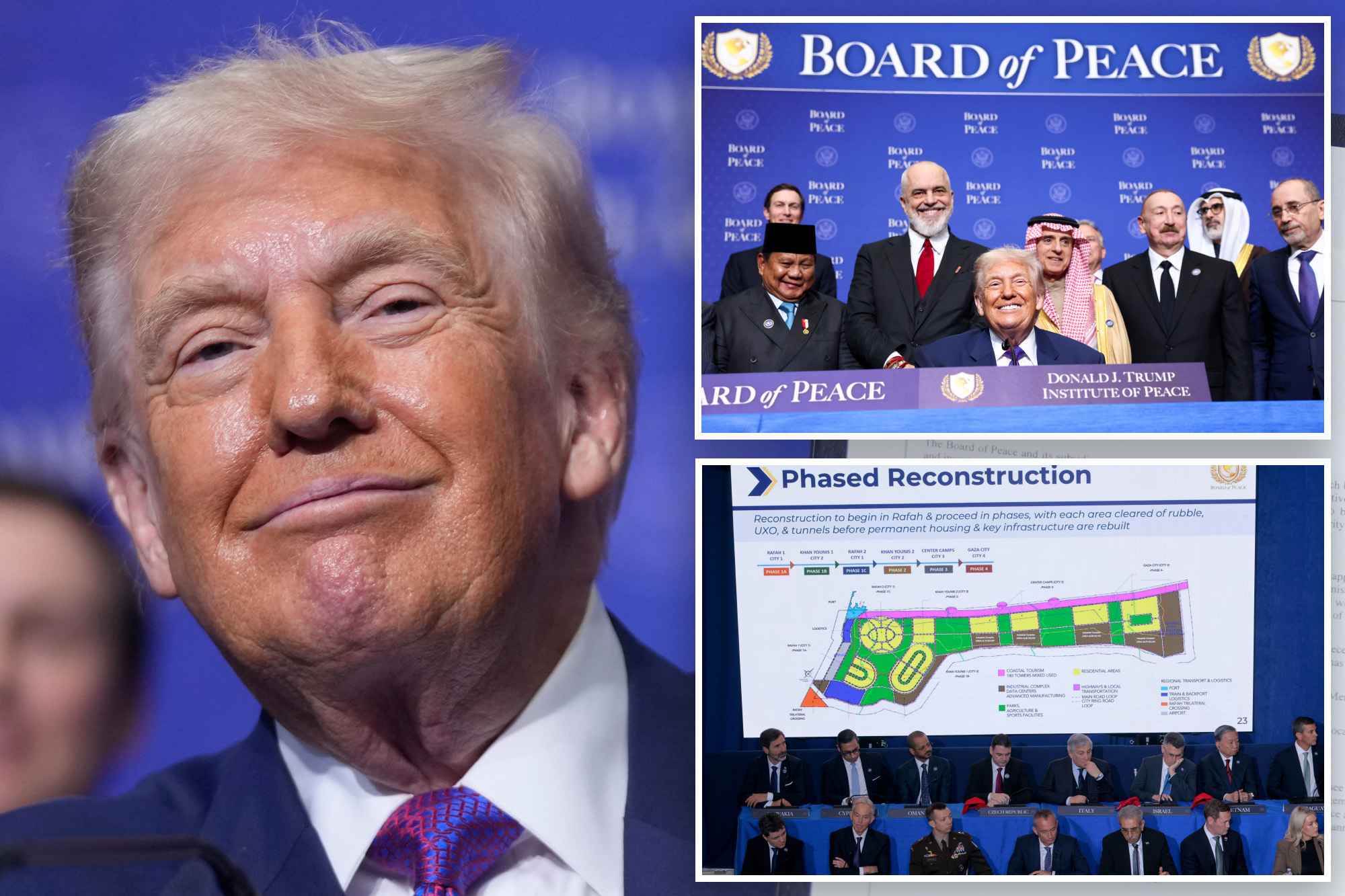 Trump announces $10 billion donation to Board of Peace