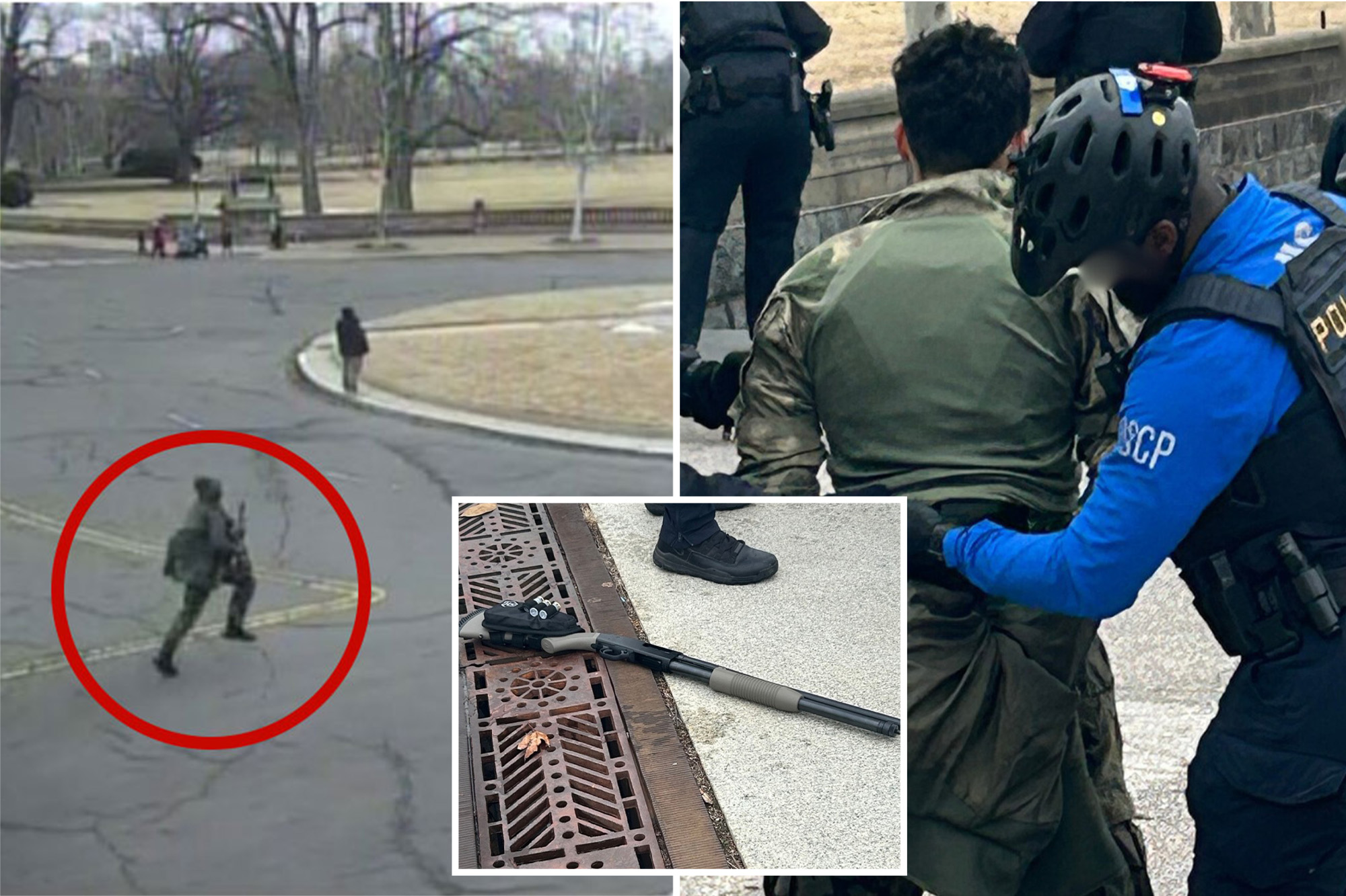 Georgia man who charged US Capitol with shotgun told police he wanted to ‘talk’ to Congress, court docs say