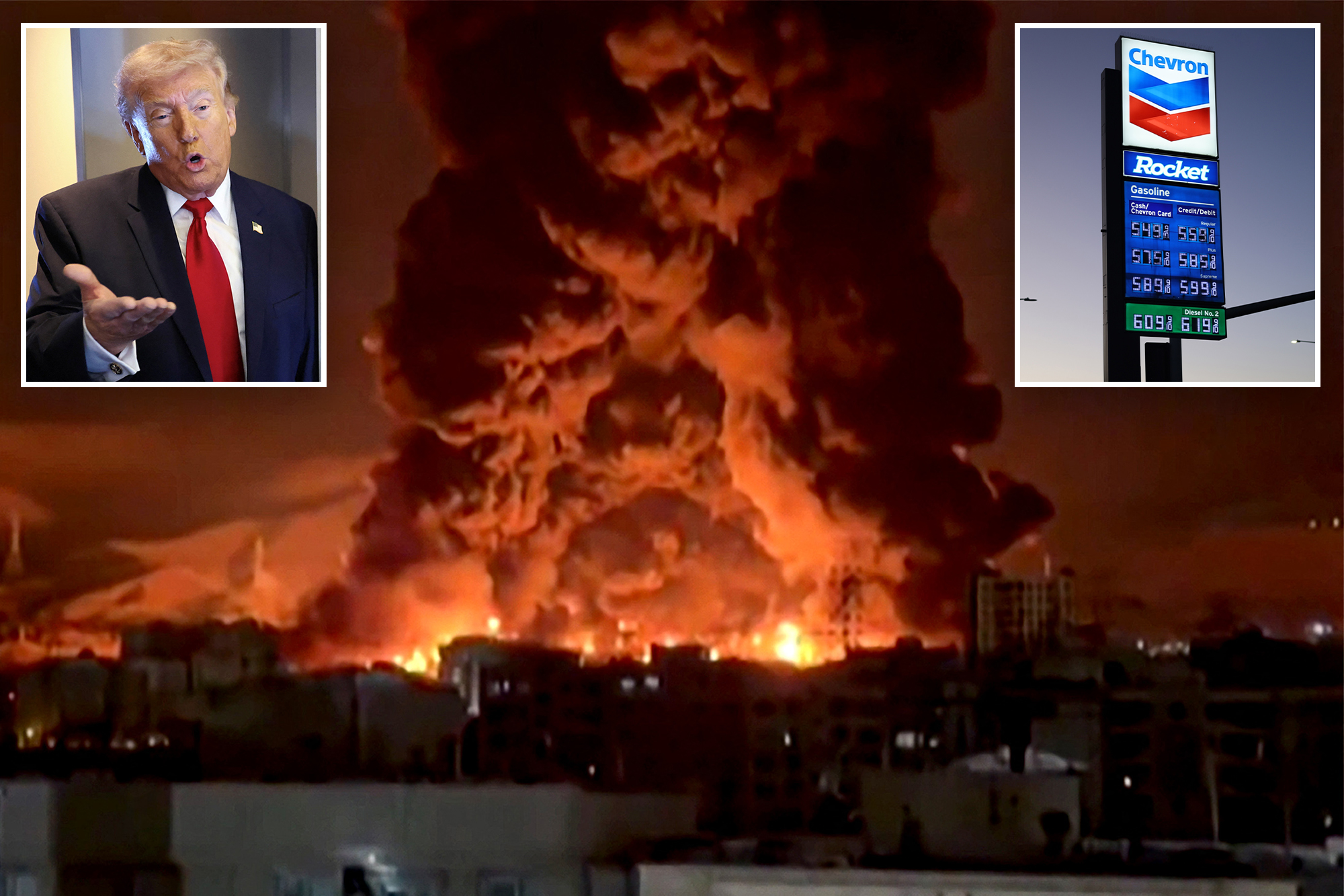 Trump says short term oil price spikes ‘very small price’ for peace