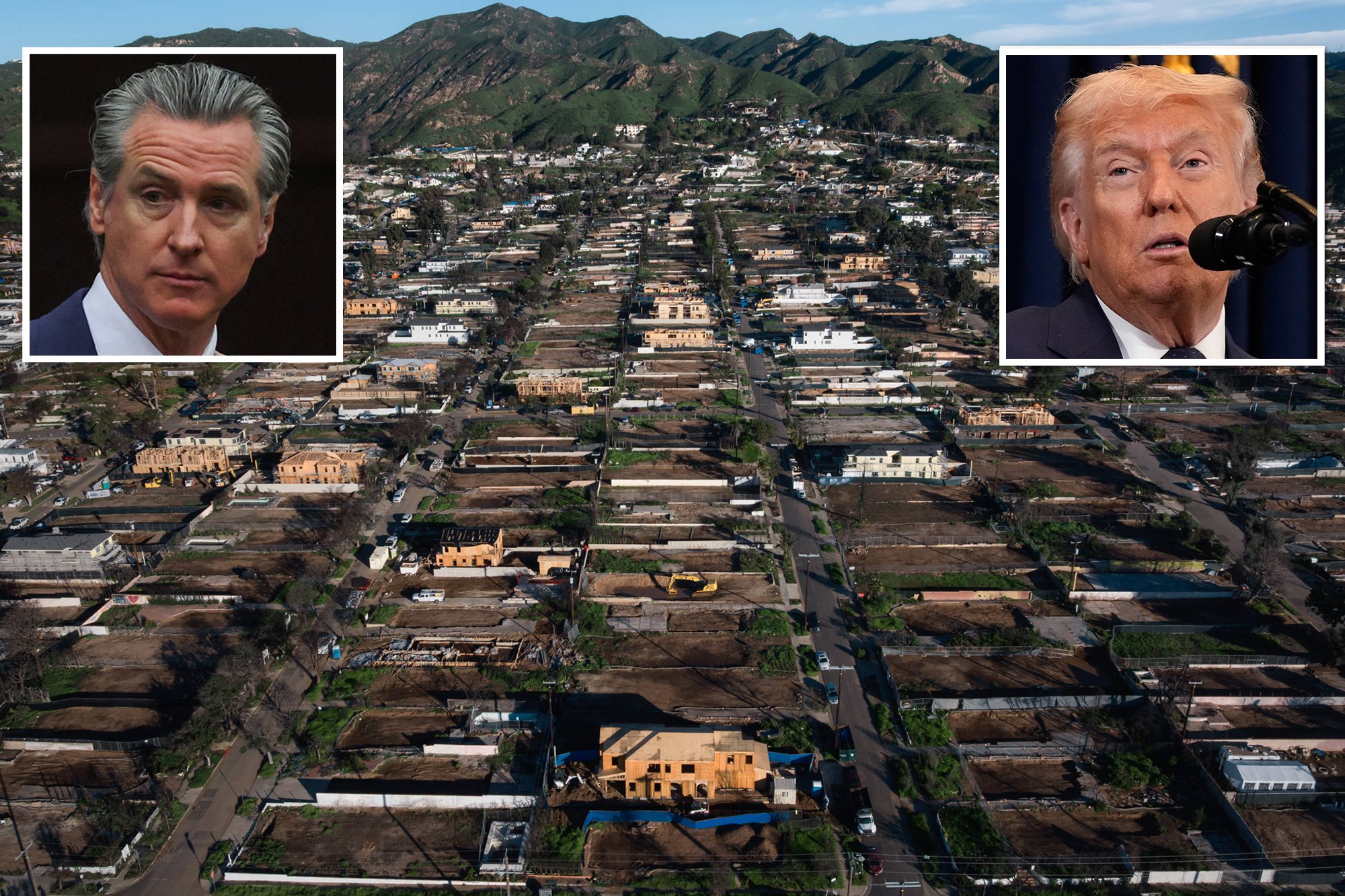 Gavin Newsom quietly meets with Palisades fire survivors — as he feuds with Trump over aid