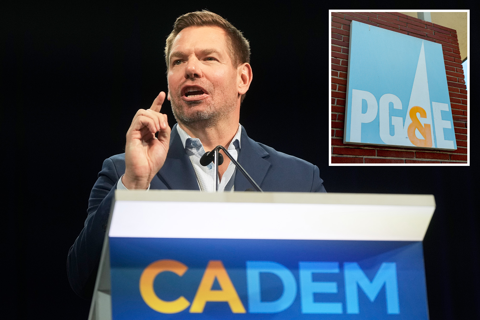 Eric Swalwell demands utility crackdown — but cashed $113K in PG&E checks