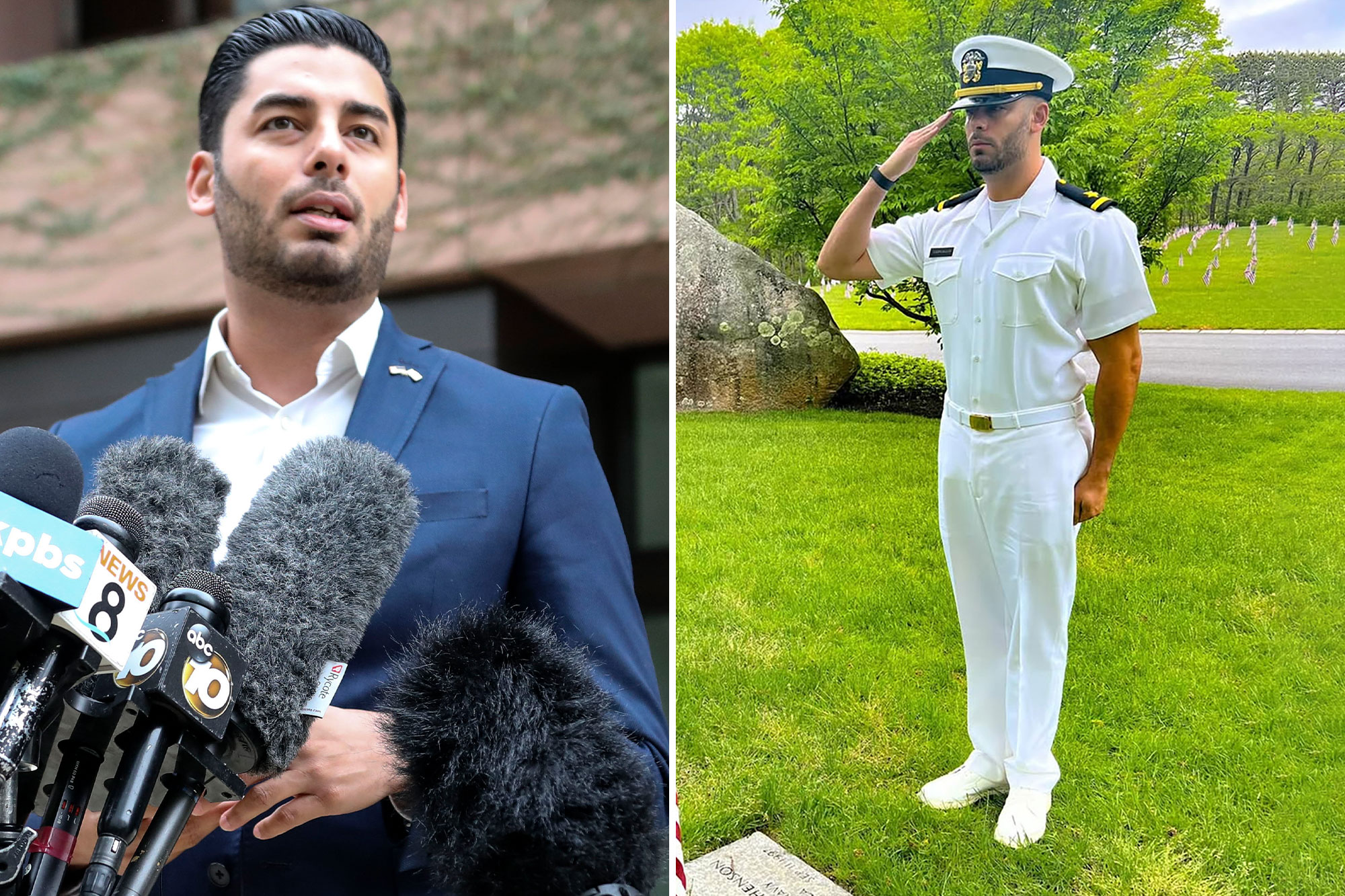 Veterans tear apart heiress’s boyfriend after eagle-eyed experts spot problem with his Navy record