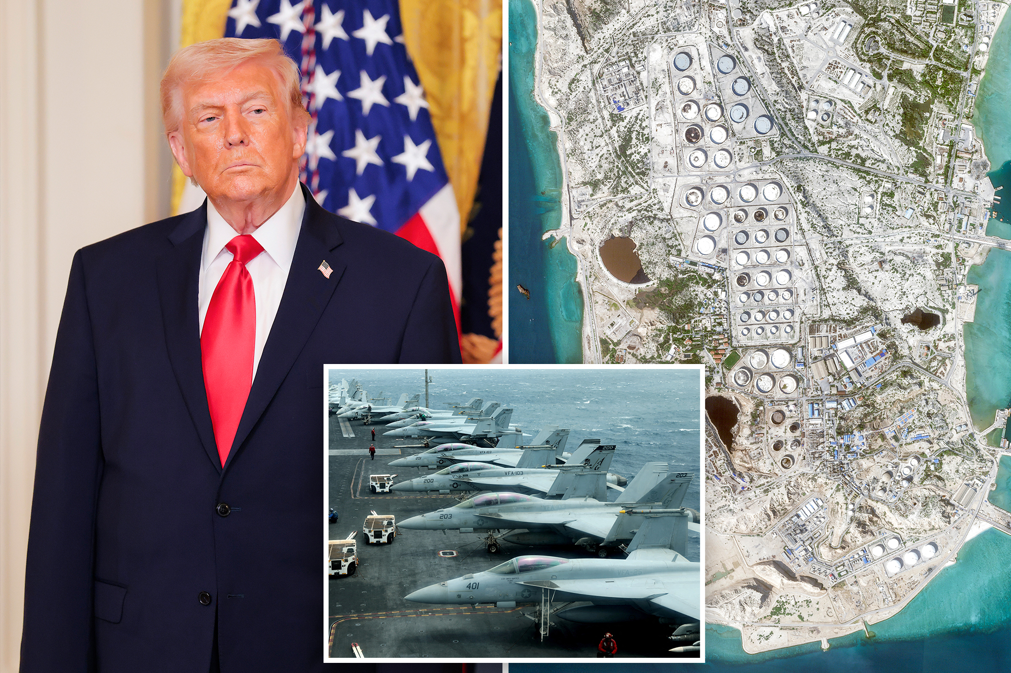 Trump says US seizing Kharg Island ‘not high on the list’ of Iran war priorities
