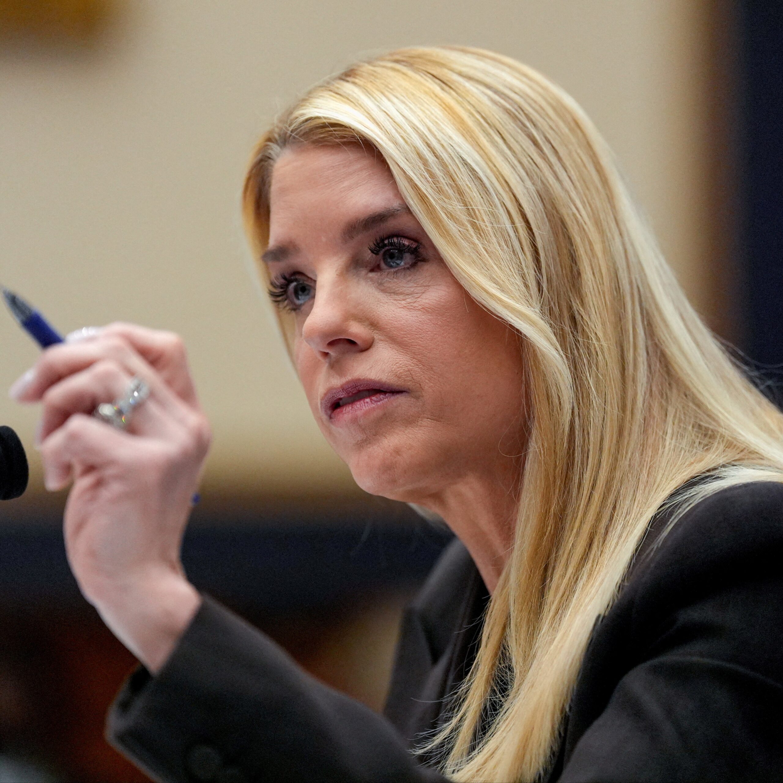Pam Bondi subpoenaed over ‘possible mismanagement’ of Jeffrey Epstein probe