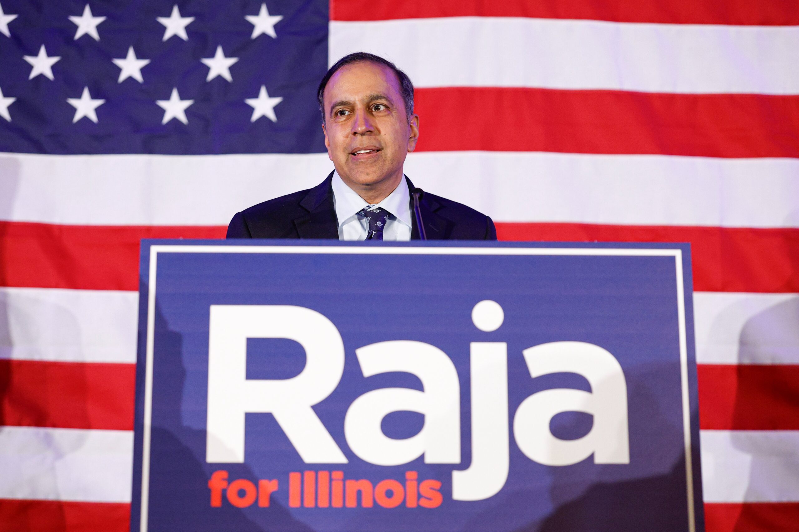 Dem Illinois Senate candidate Raja Krishnamoorthi slammed for selling $13 water while preaching ‘affordability’ in campaign