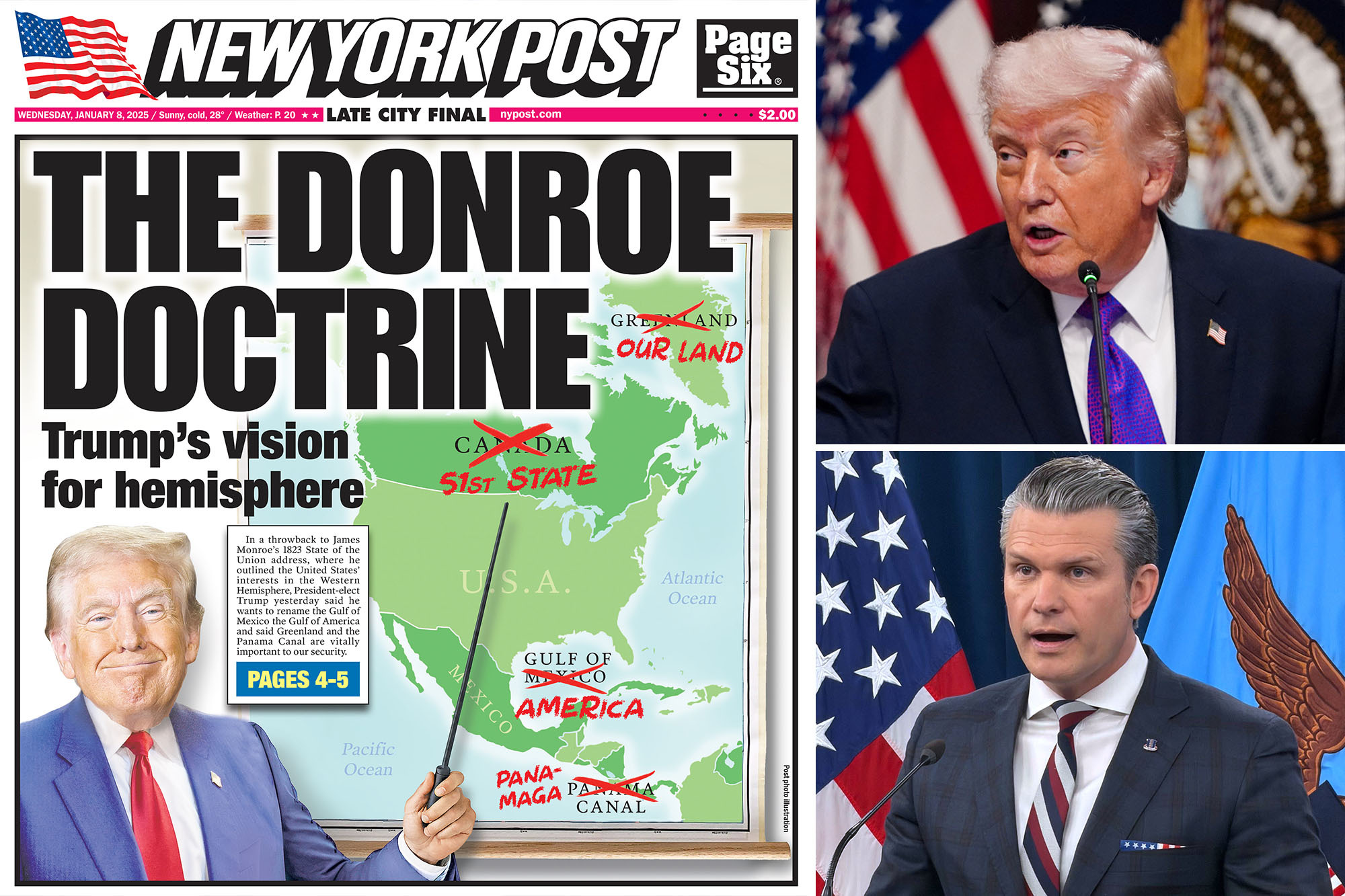 Hegseth: Trump’s Donroe Doctrine has given US ‘control of our southern border’