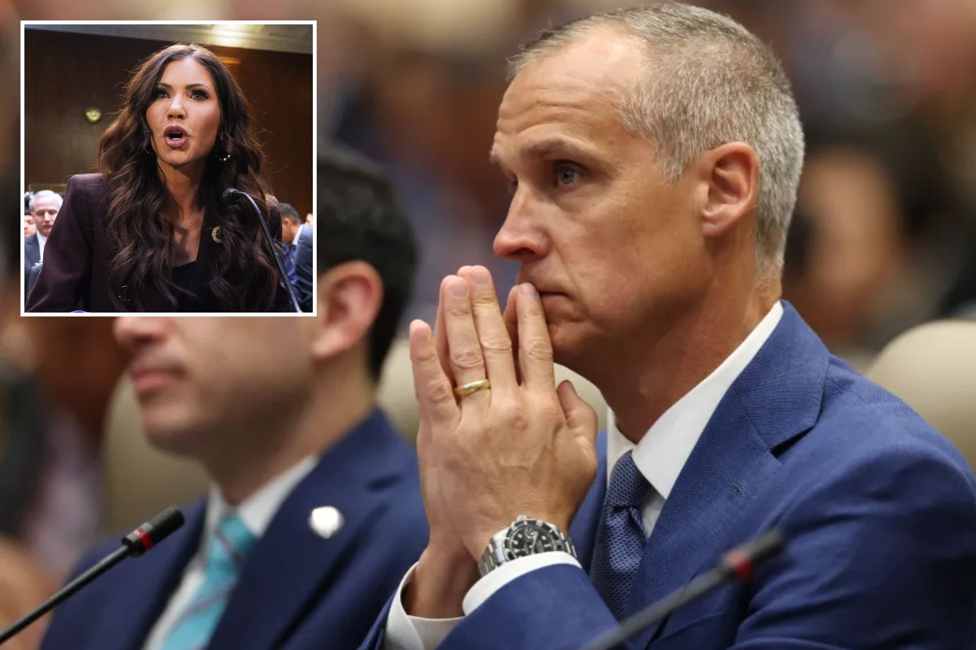 Corey Lewandowski tells The Post he won’t ‘speculate’ on whether Noem’s testimony on their alleged affair cost her DHS job