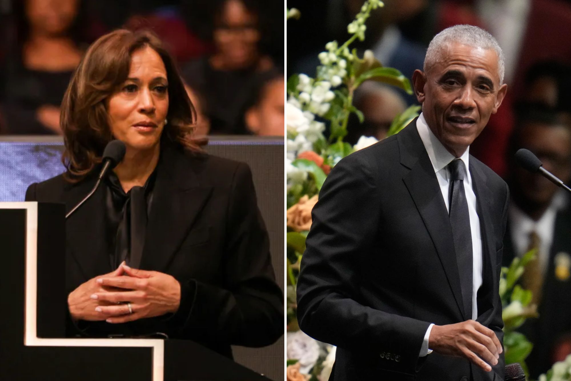 Kamala Harris, Barack Obama use Jesse Jackson funeral to unload on Trump