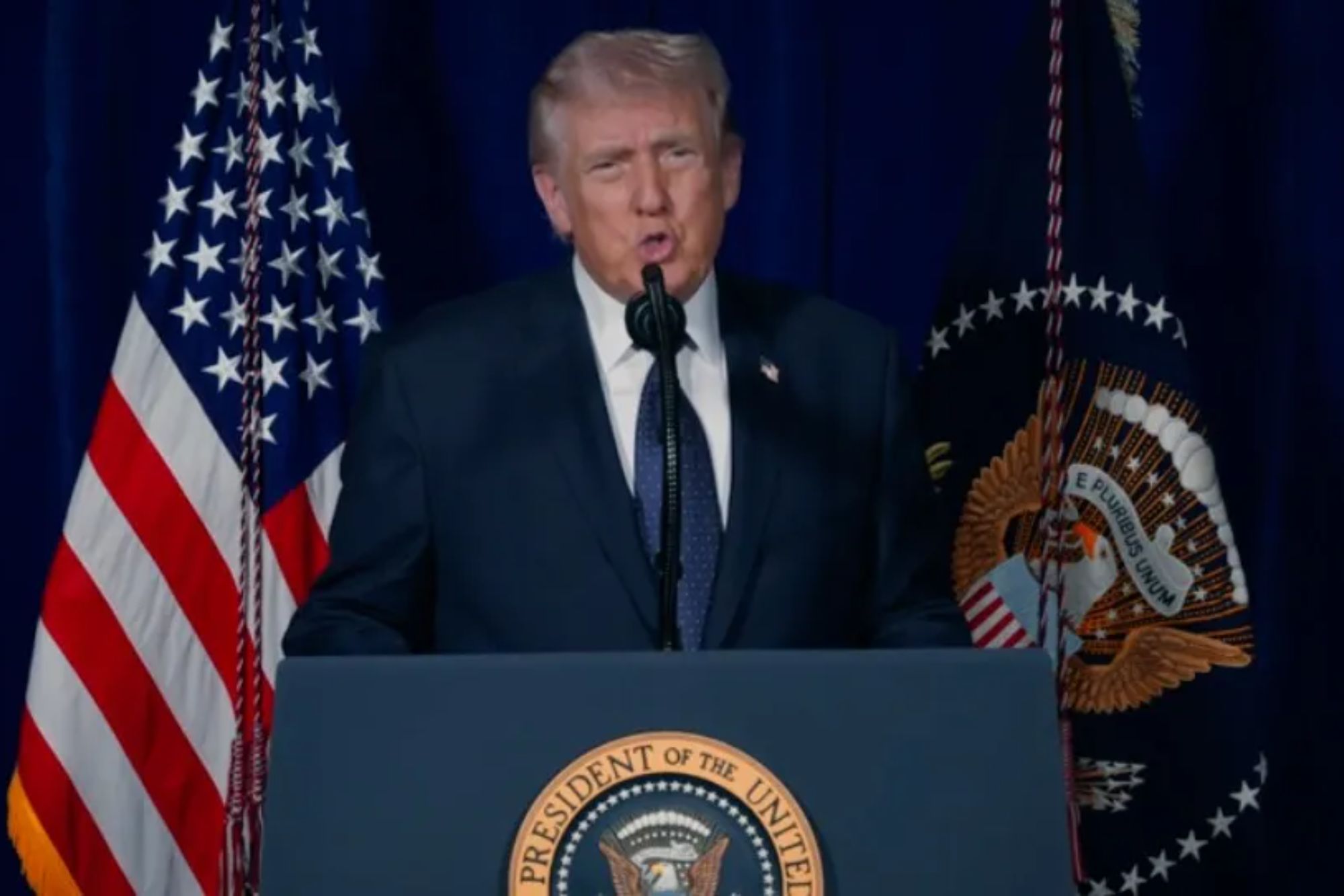 Trump tells Iranian regime to surrender or face ‘certain death’ in new video after strikes