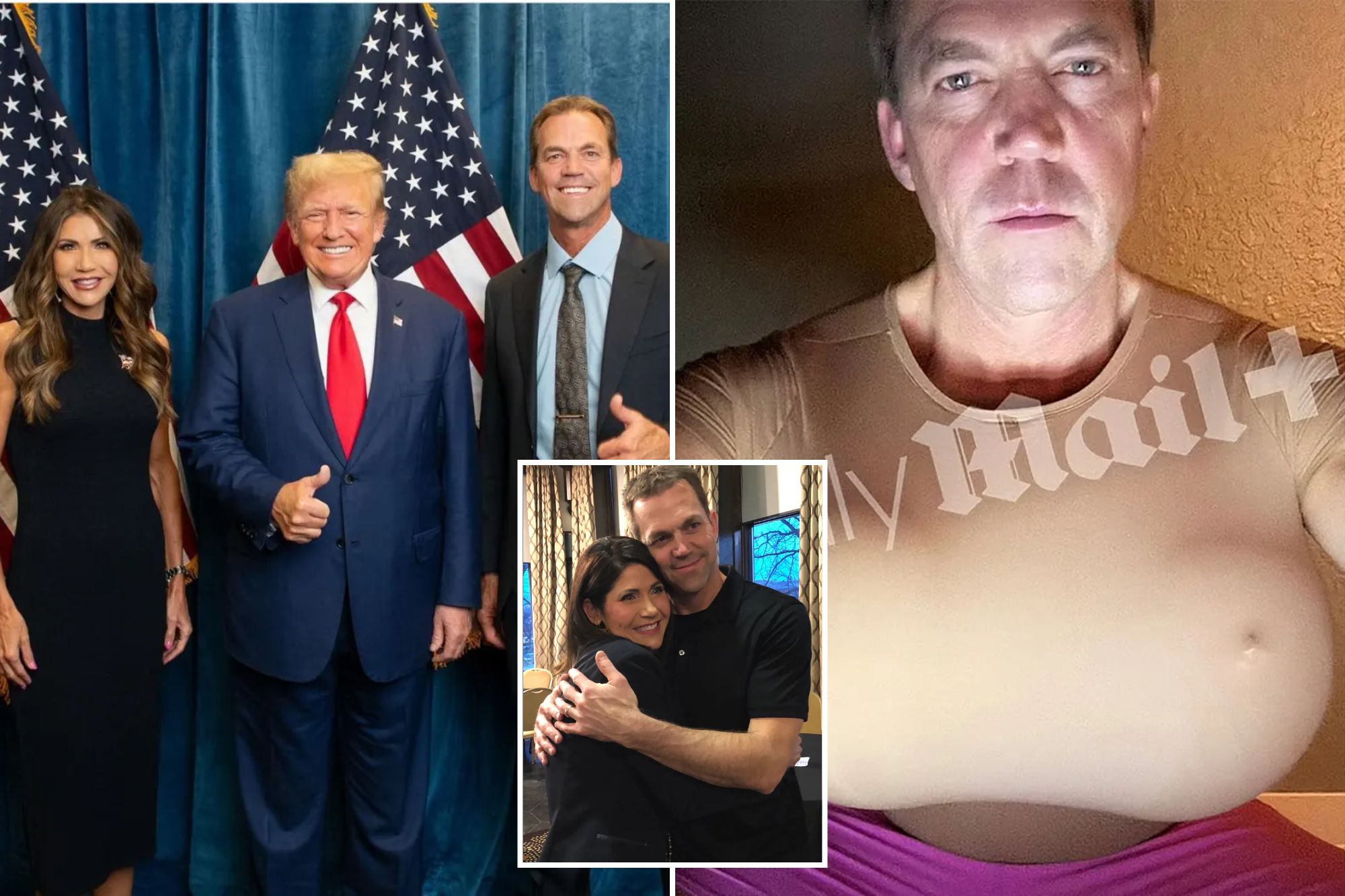 Trump shocked to hear about cross-dressing husband of Kristi Noem: ‘That’s too bad’