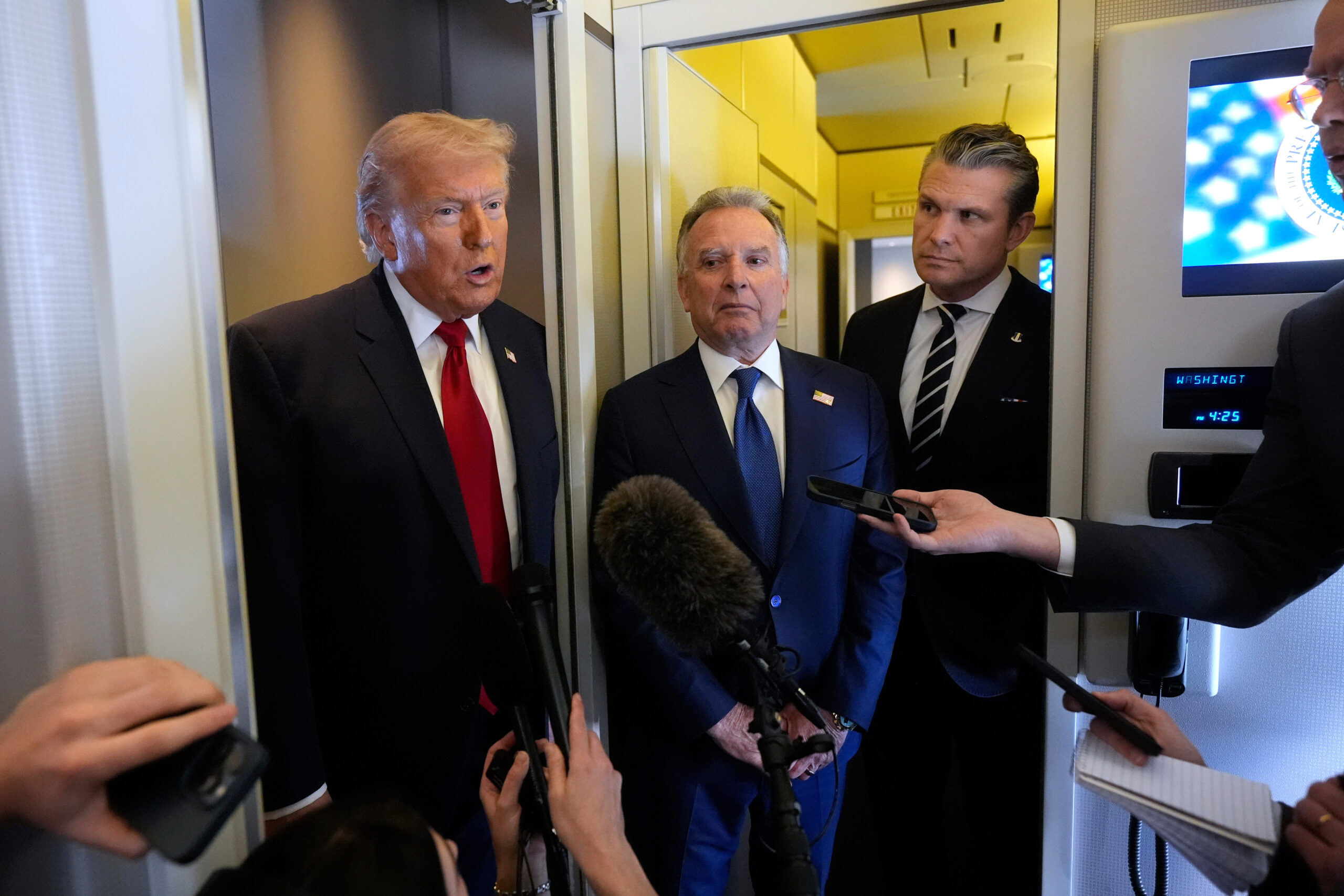 Trump doesn’t rule out sending American troops to Iran