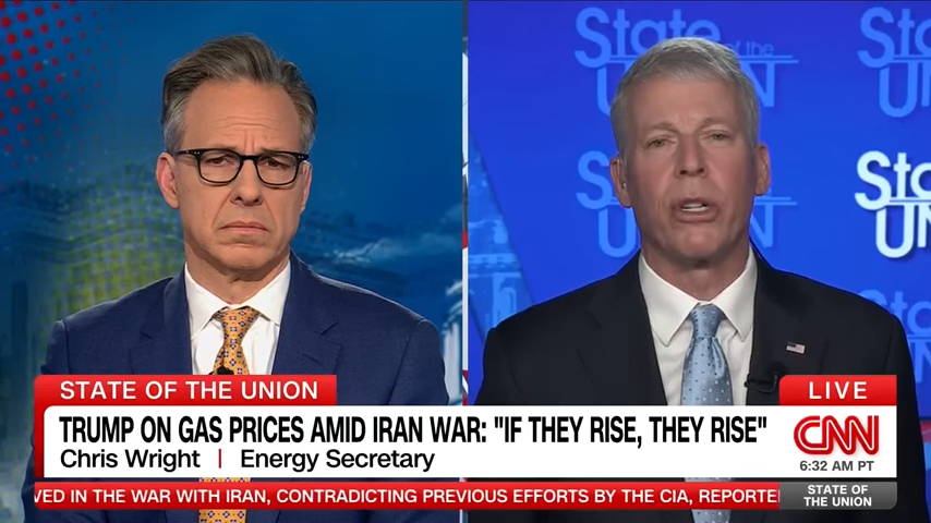 Gas will be below $3 soon, Energy Secretary Wright says, as he insists US won’t target energy infrastructure in Iran