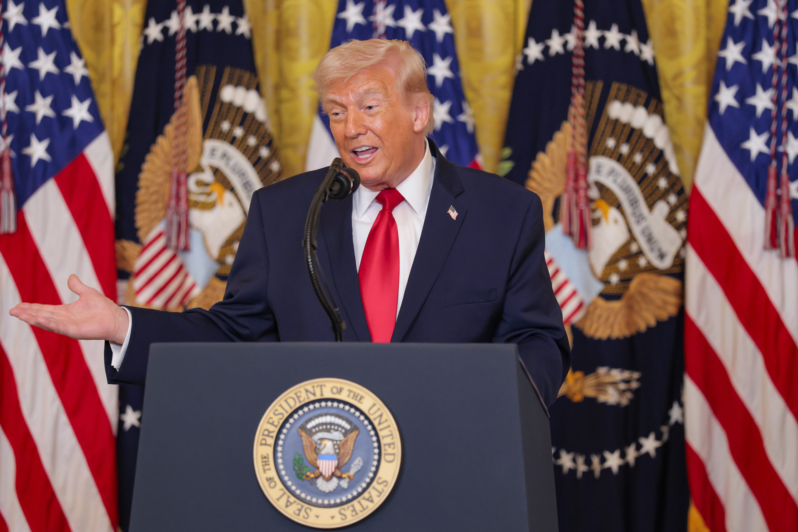 Trump issues new threat about Iran: ‘Watch what happens to these deranged scumbags today’