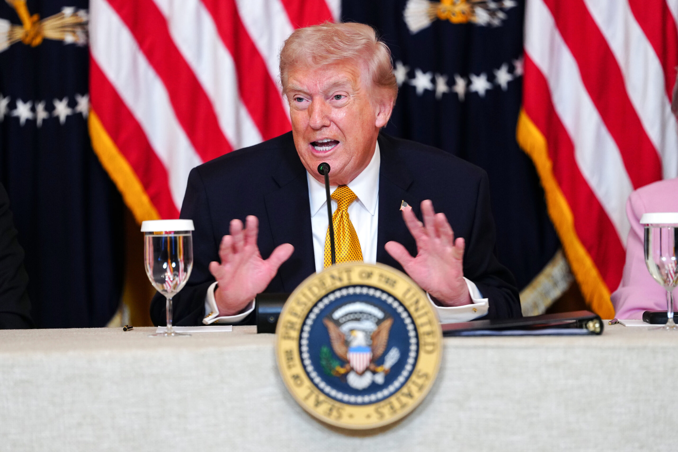 Trump fuels mystery on which ex-president he’s been talking to about Iran