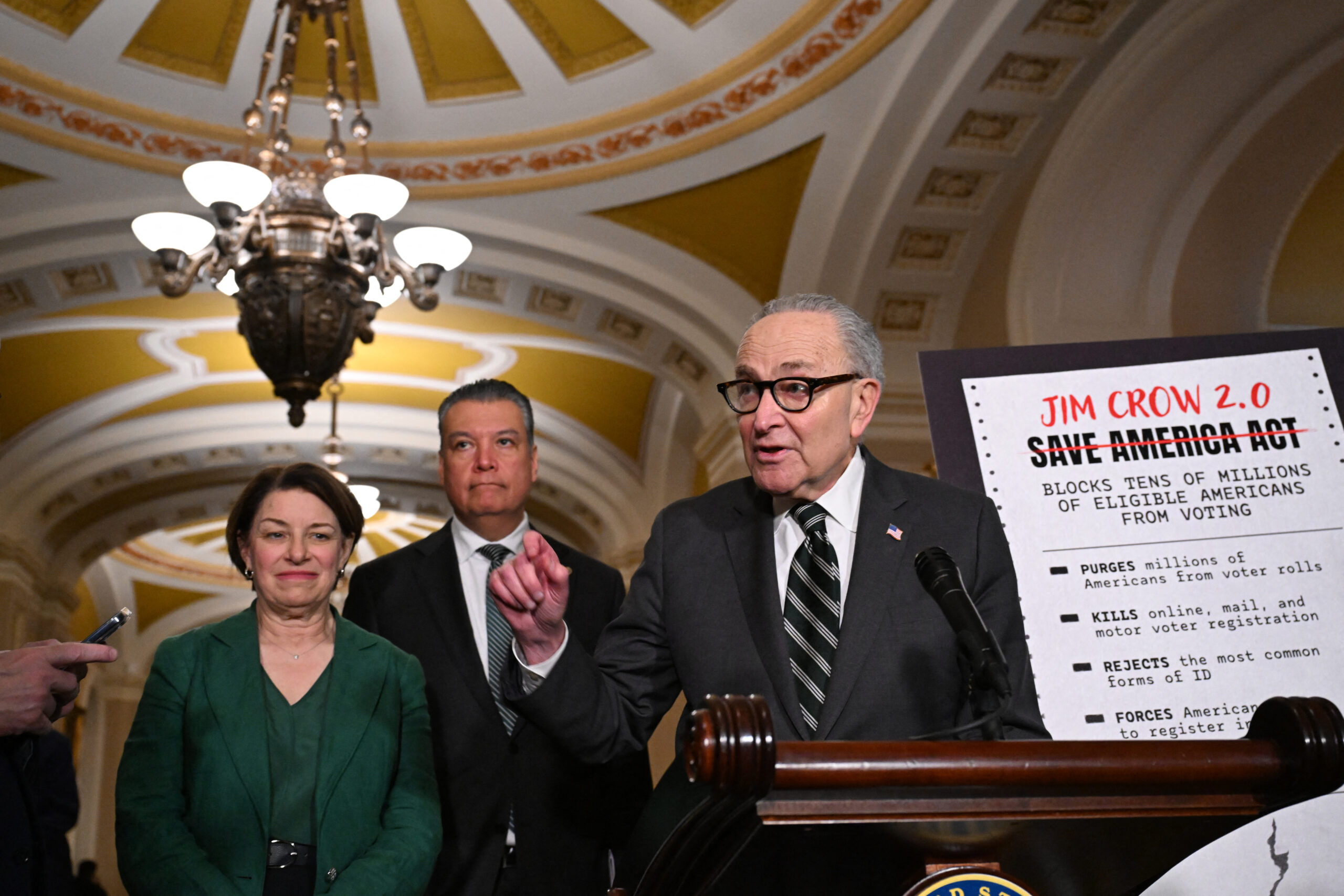 Senate GOP moves on Save America Act — the likely doomed voter ID bill Trump wants above all else