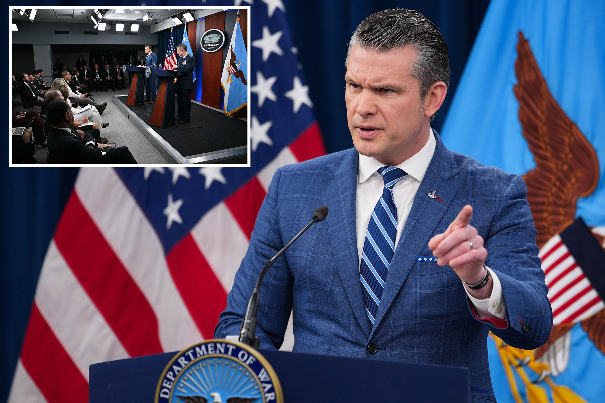 Pete Hegseth scolds reporter who interrupted him at Pentagon press briefing on Iran cease-fire: ‘Why are you so rude?’