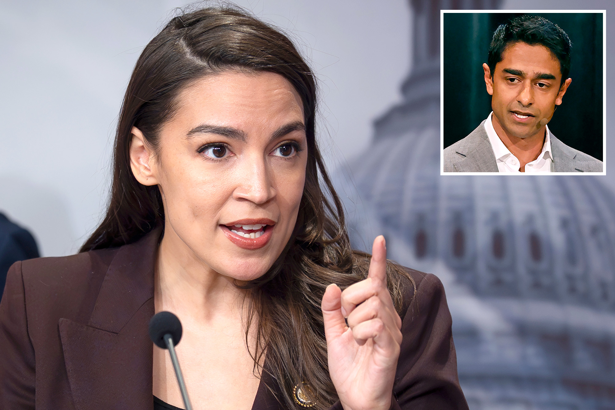 AOC’s ice-cold take on ex-aide’s congressional run stokes rumors of falling out