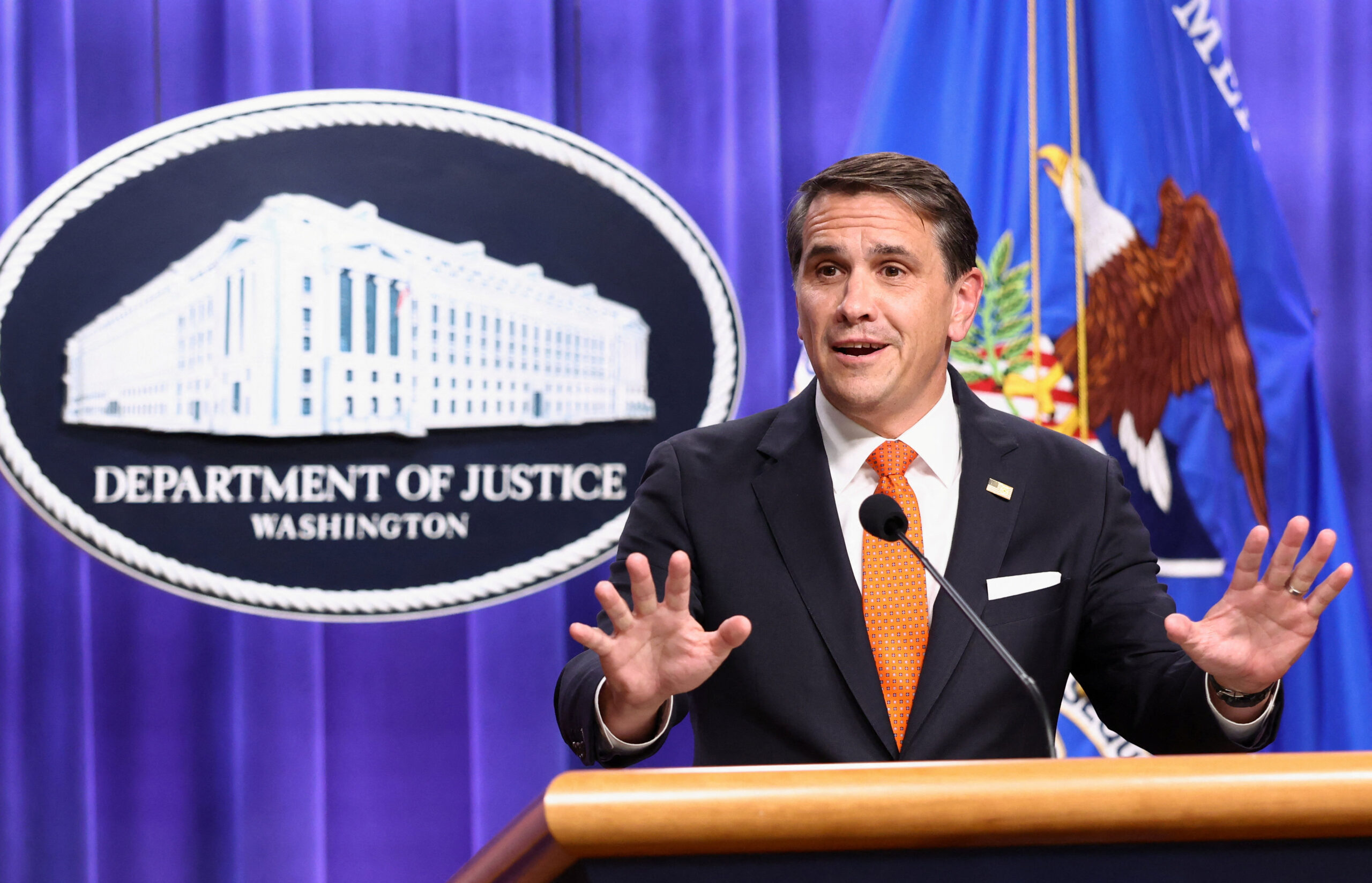 Acting Attorney General Todd Blanche announces crackdown on fraudsters — with $1T in taxpayer programs on the line