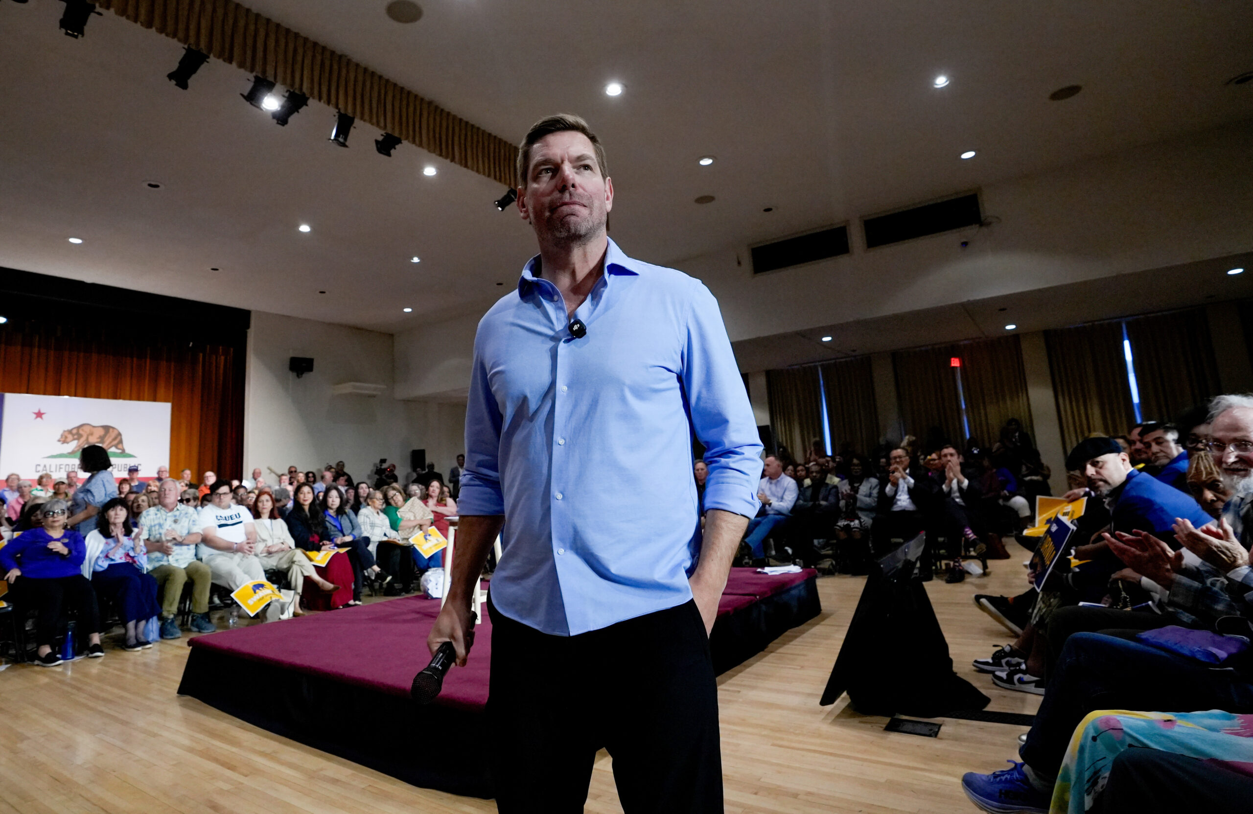 Eric Swalwell’s betting odds to winning California governorship craters from accusations