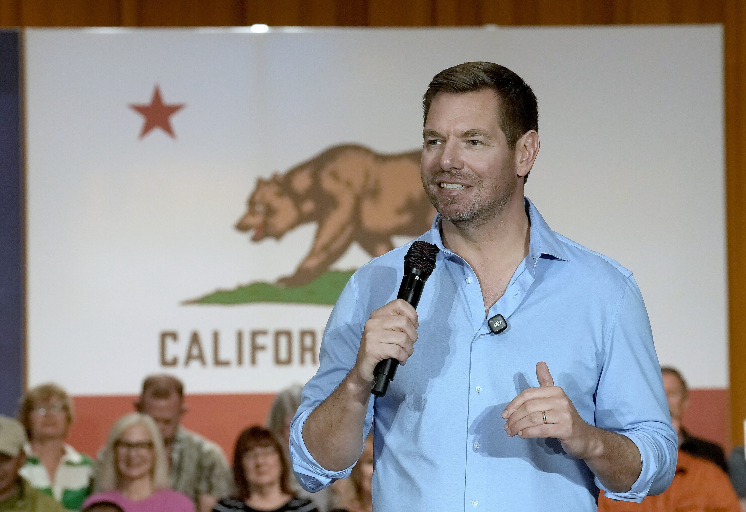 Eric Swalwell remains eligible for pension, congressional gym membership