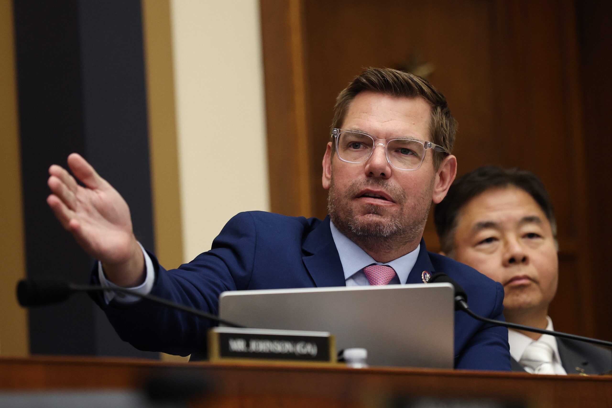 Eric Swalwell accuser to air her claims against him in bombshell Beverly Hills press conference