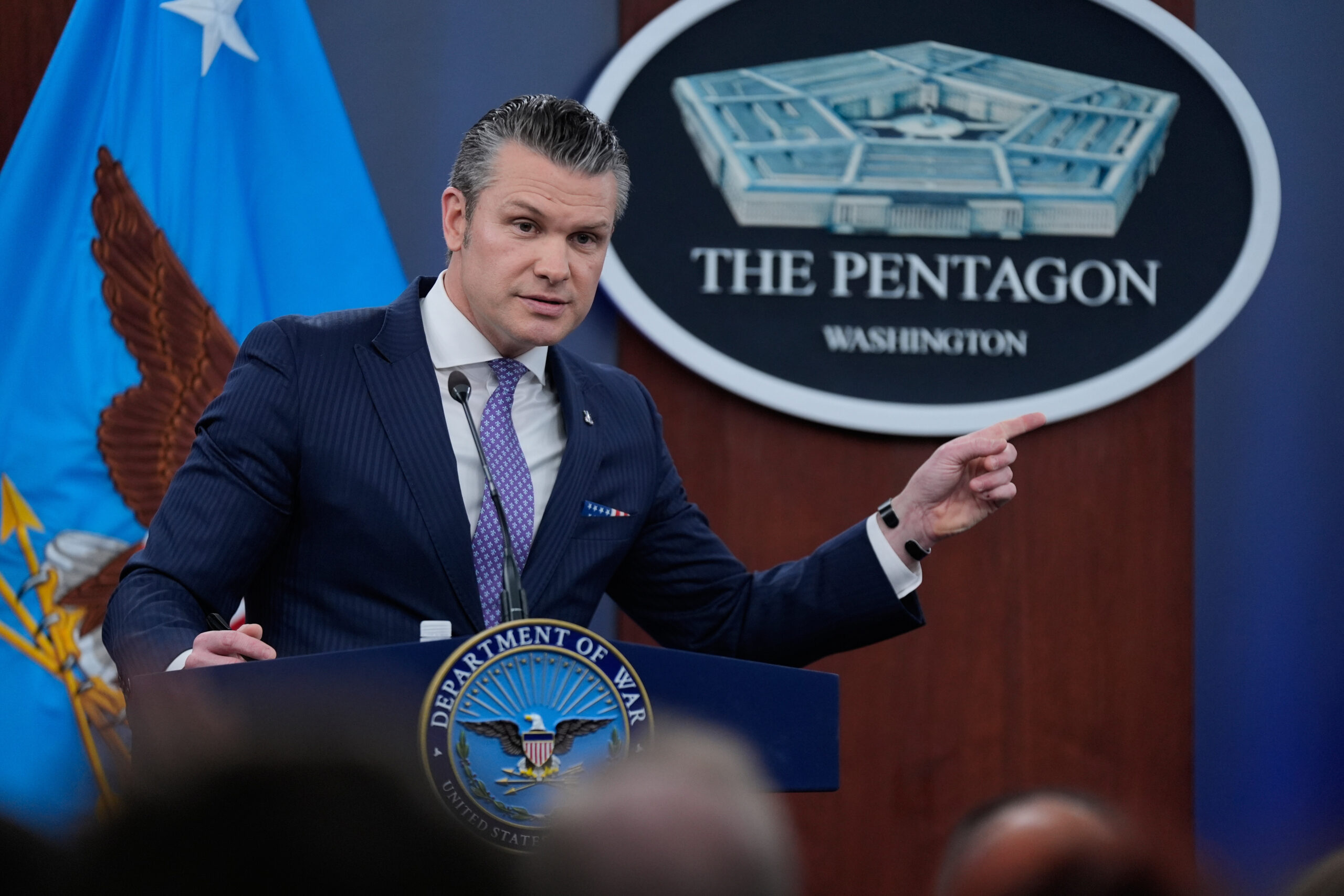 Pentagon abruptly cancels Hegseth media briefing as military assault on Iran is underway