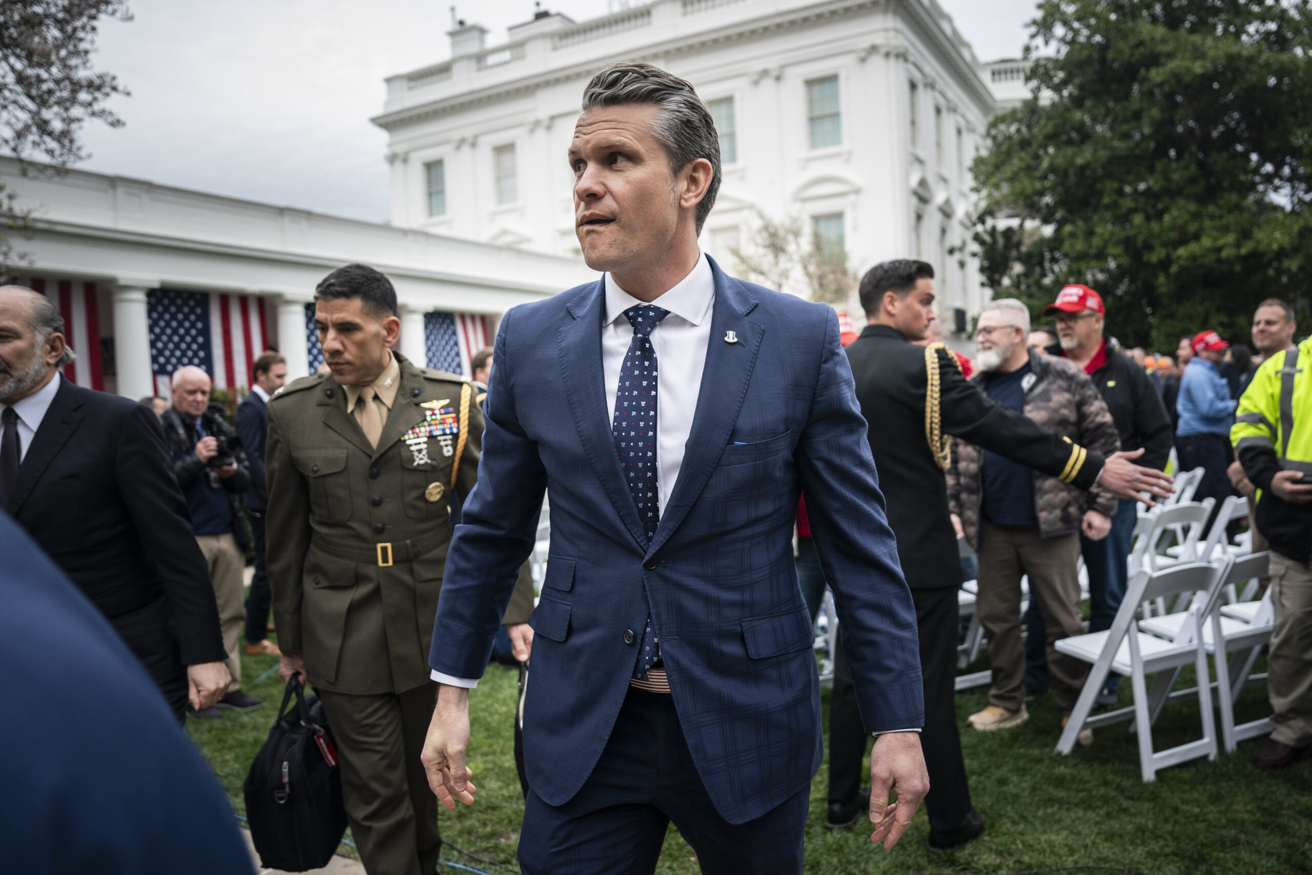 The bizarre reason Hegseth’s right-hand man is spreading damaging rumors about the Secretary of War