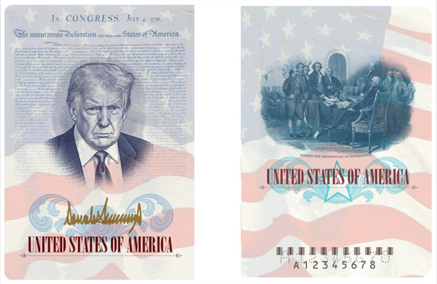 Trump’s State Dept. will include president’s face in new passports for America250