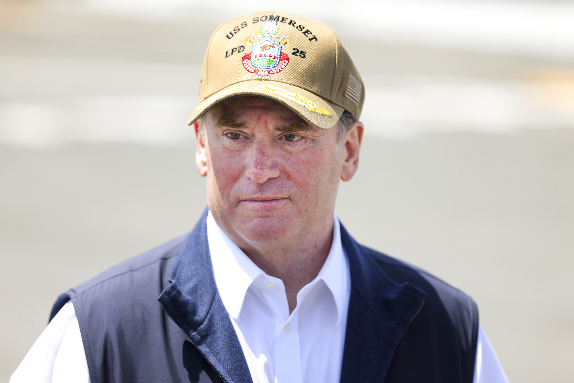 Trump replacing Navy secretary in major shakeup as Strait of Hormuz blockade rages