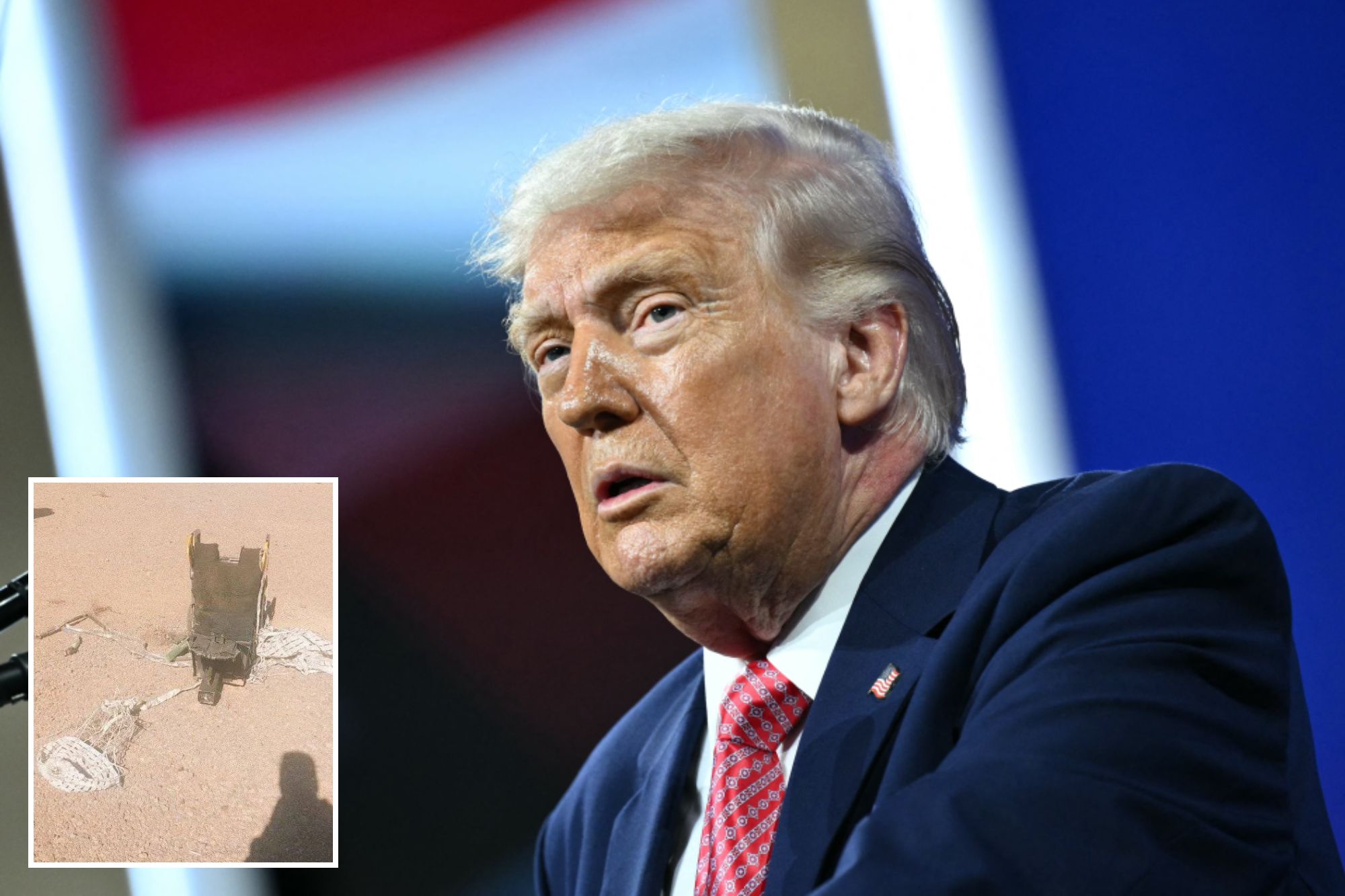 Trump briefed on downed US fighter jet in Iran