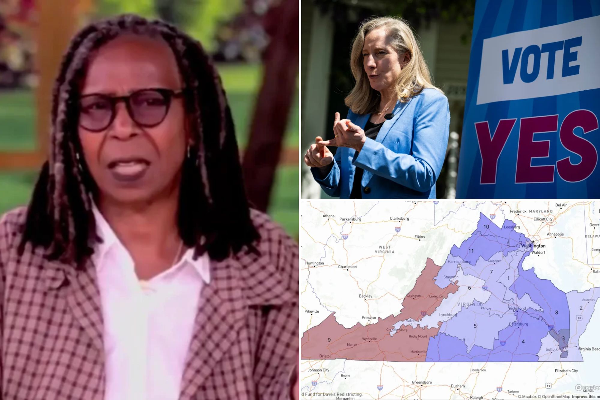 Whoopi Goldberg urges ‘everybody stop with the redistricting’ after landmark Virginia vote