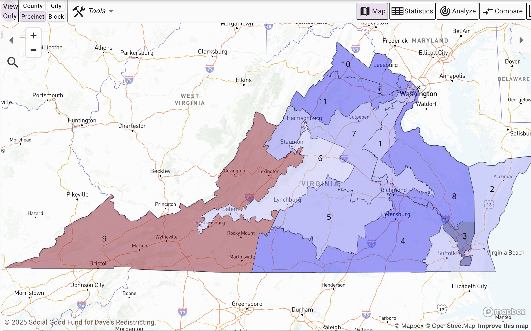Virginia voters narrowly approve gerrymandered congressional maps – boosting Dem chances of retaking the House 