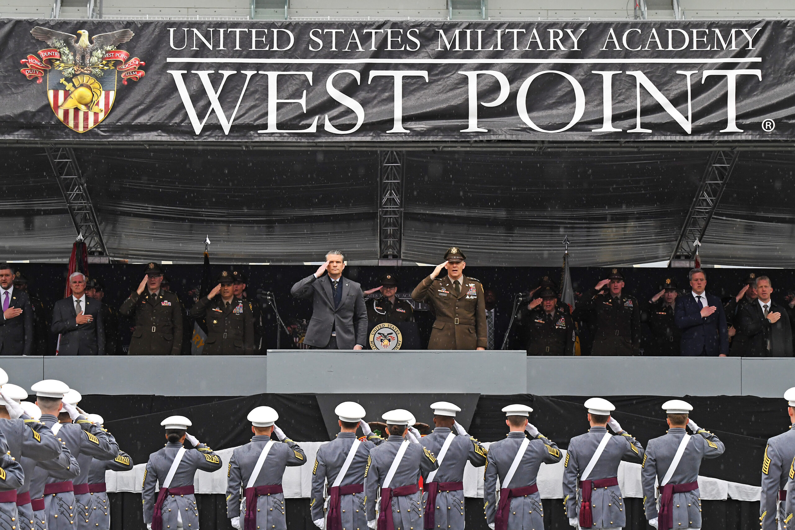 Pete Hegseth tears into DEI, ‘woke military’ in fiery West Point graduation speech