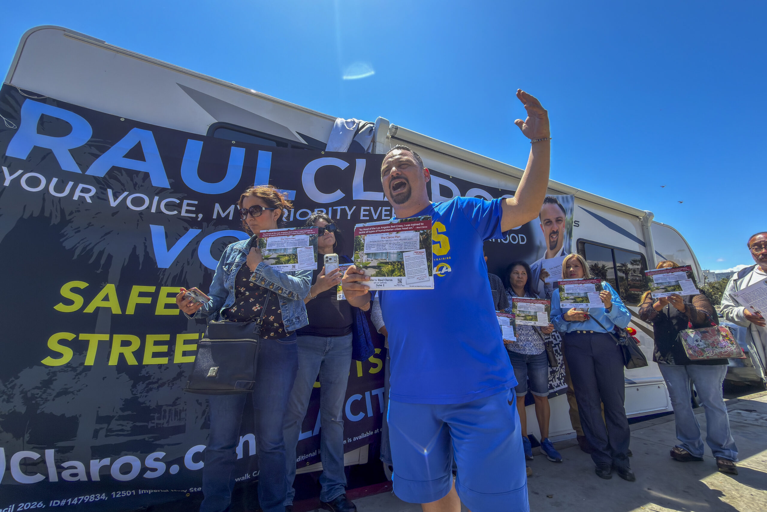 Council candidate living out of RV in crime-ridden MacArthur Park to expose city’s failures