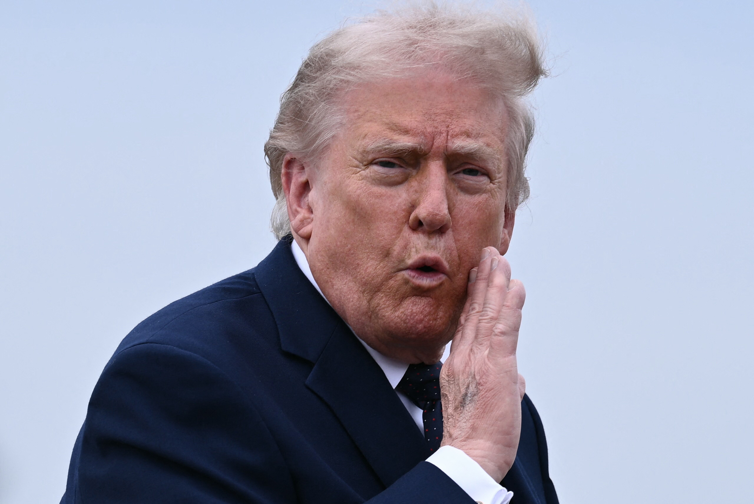 Trump starts Memorial Day by trashing ‘Dumocrats, RINOS and Fools’ who question his Iran plans