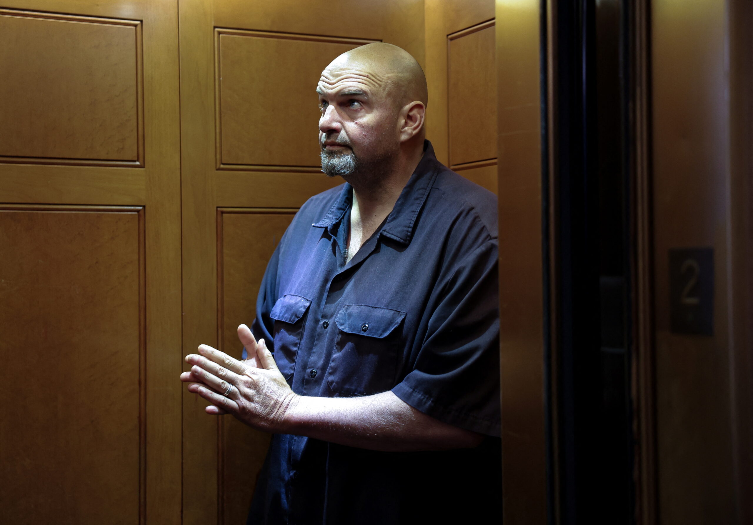 John Fetterman vehemently rejects pressure to ditch Dems: ‘I’d be a terrible Republican’