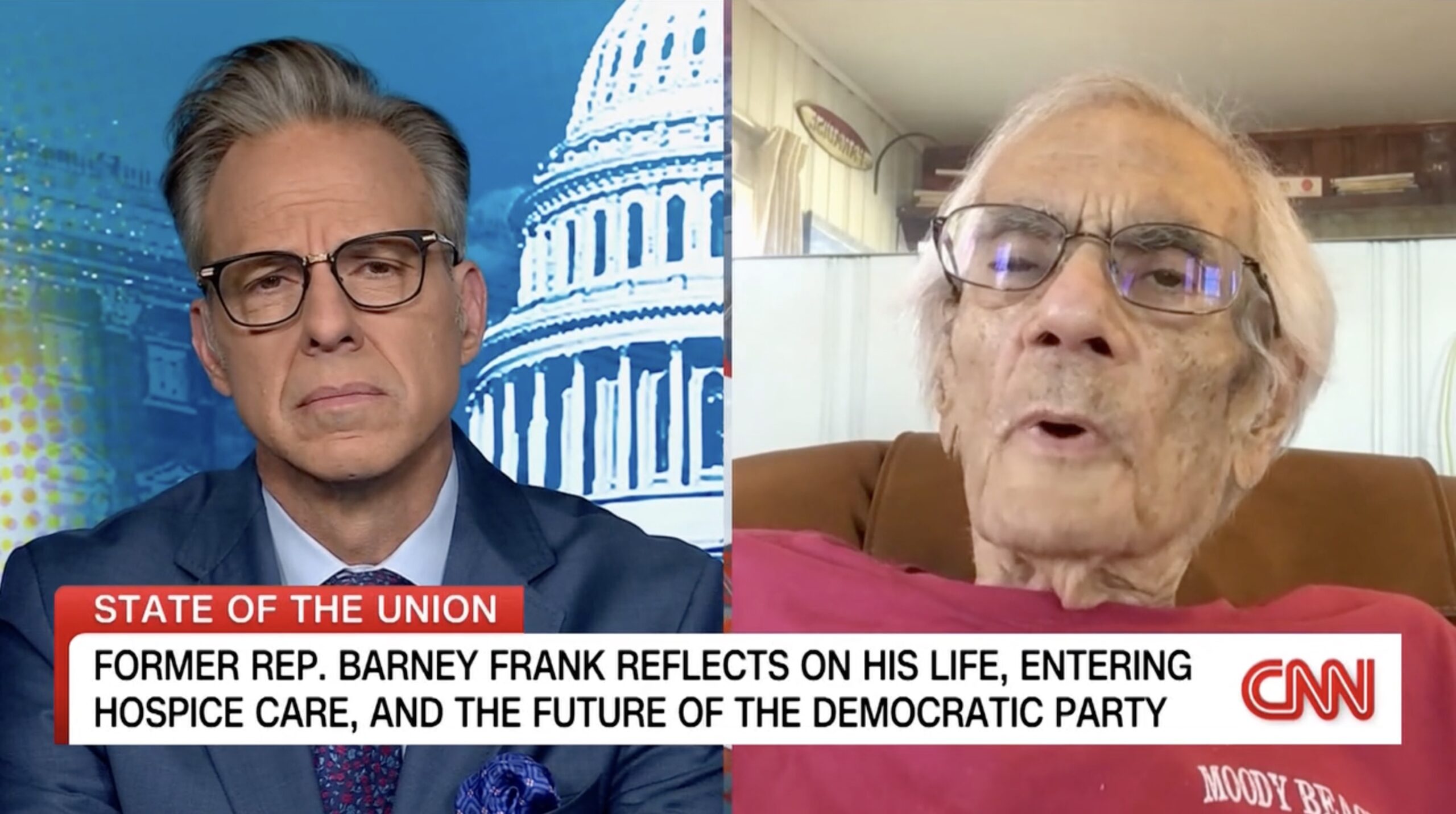 Dying ex-Rep. Barney Frank delivers stark warning from hospice about Dems swinging too far left