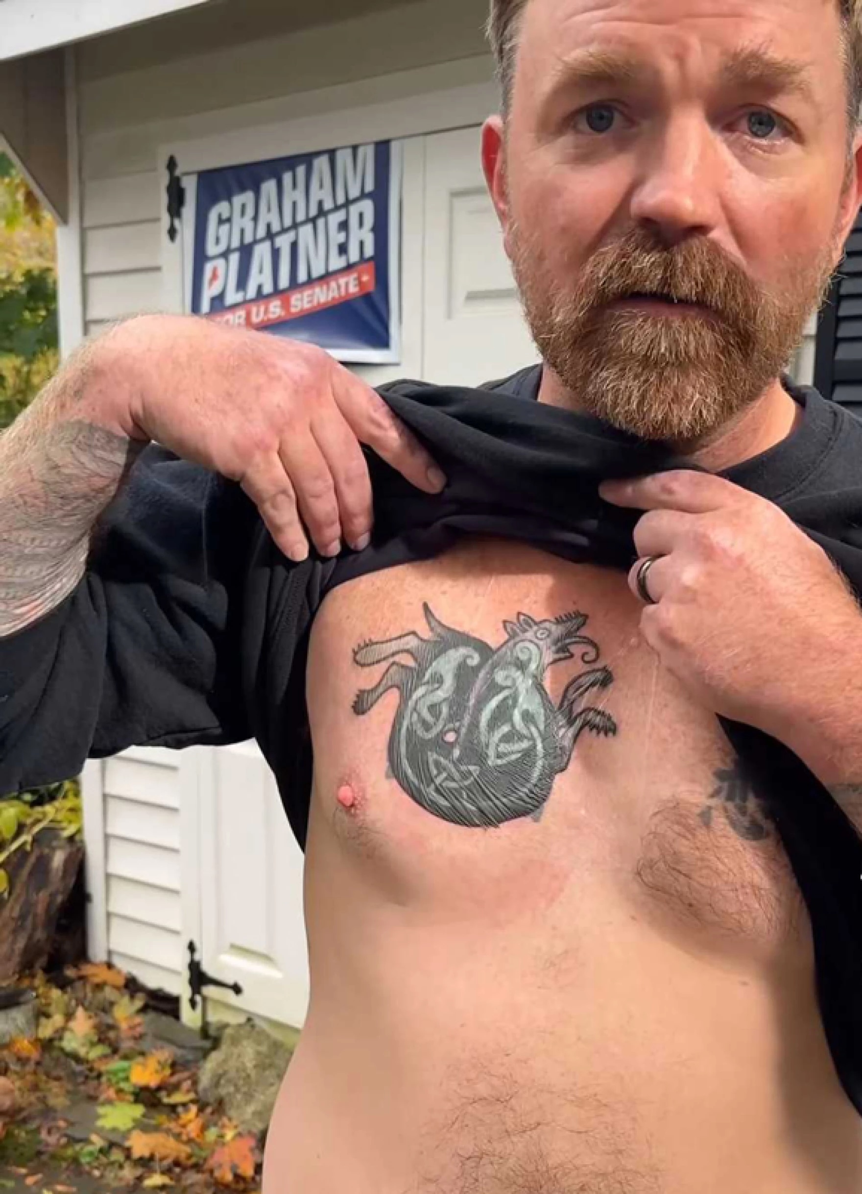 Mass. Dem rep ripped by left for daring to call pol Graham Platner’s Nazi tattoo ‘disqualifying’
