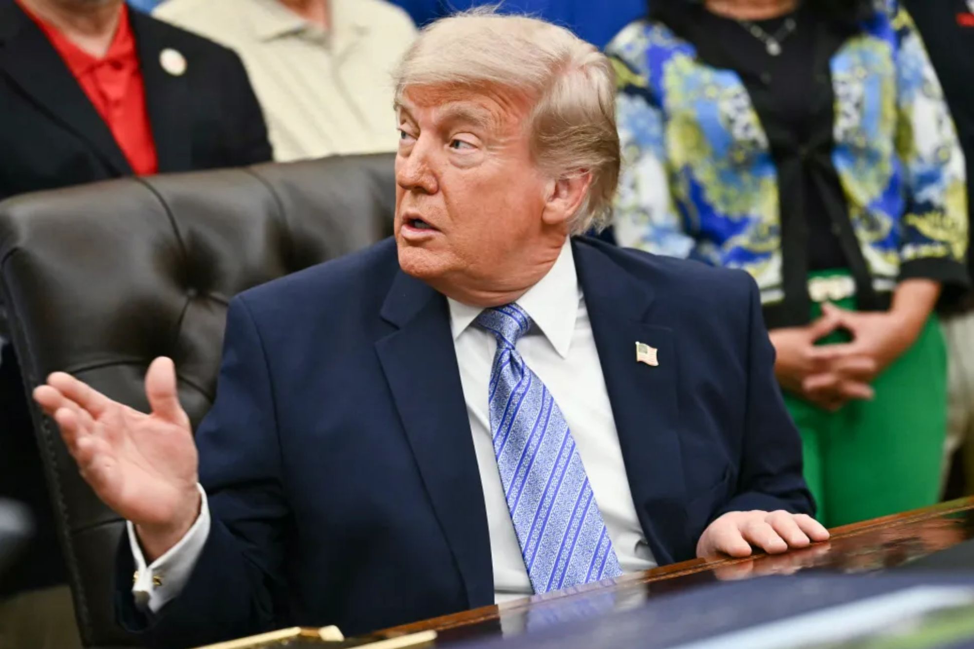 Trump says he postponed signing AI order because he didn’t ‘like’ it