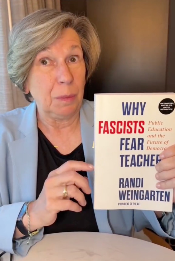 AFT boss Randi Weingarten tapped  union resources worth over $1.4M to write ‘manifesto’ book