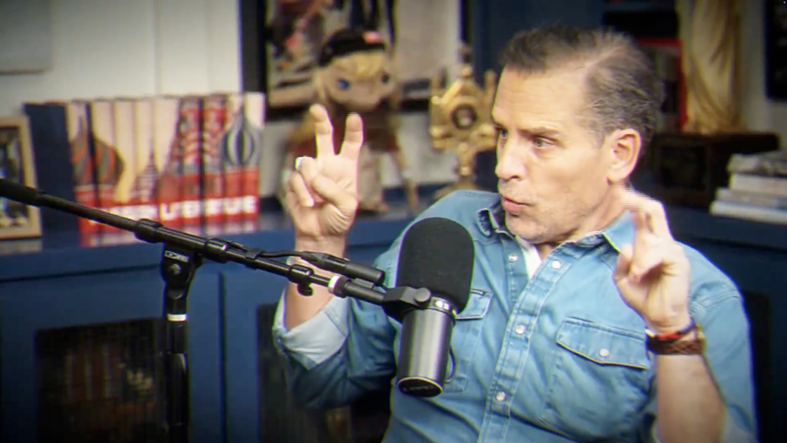Hunter Biden claims Israeli intelligence is behind corruption allegations against him and Joe