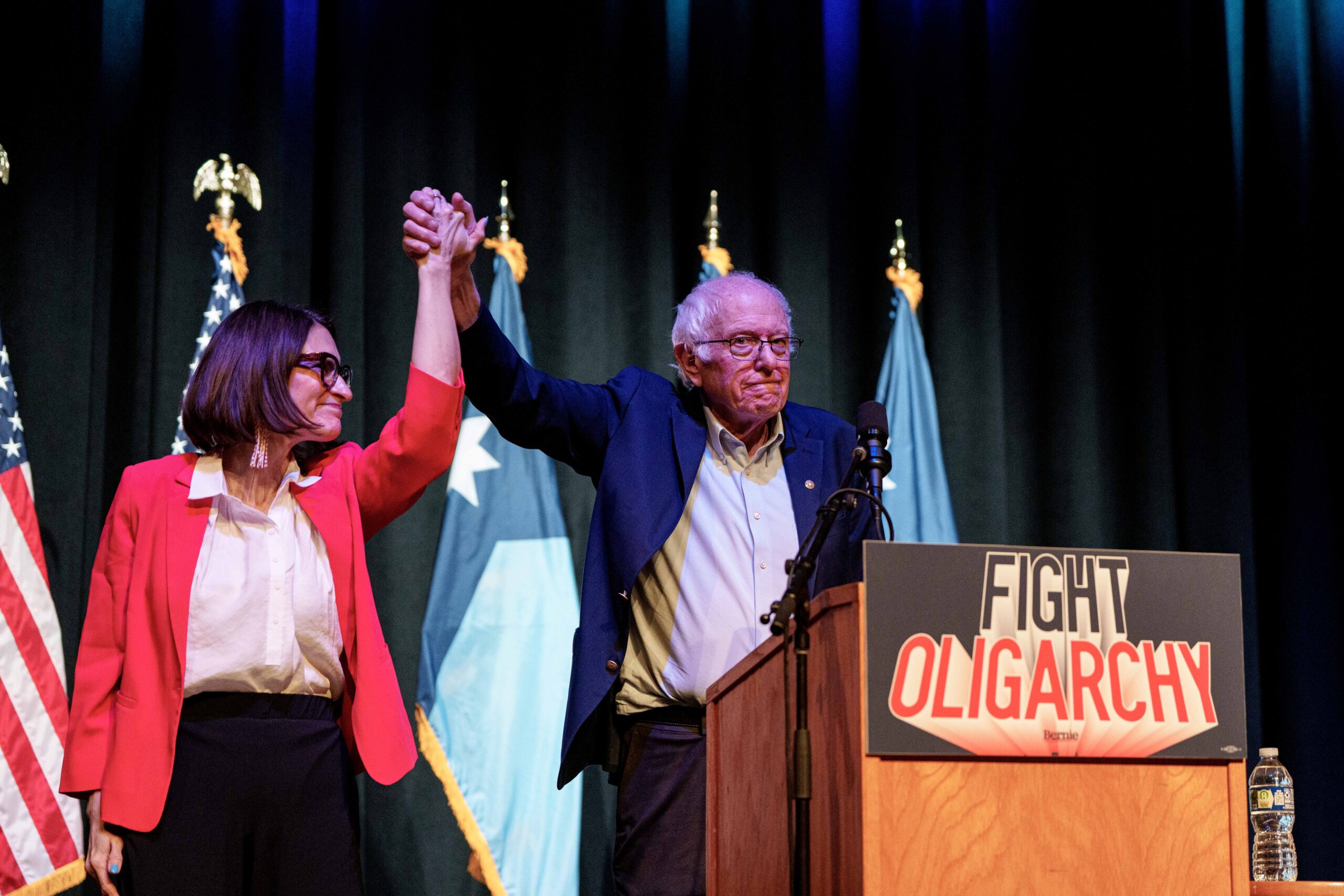 Minn. Senate candidate, Lt. Gov. Peggy Flanagan blasts Laken Riley Act after receiving Bernie Sanders endorsement