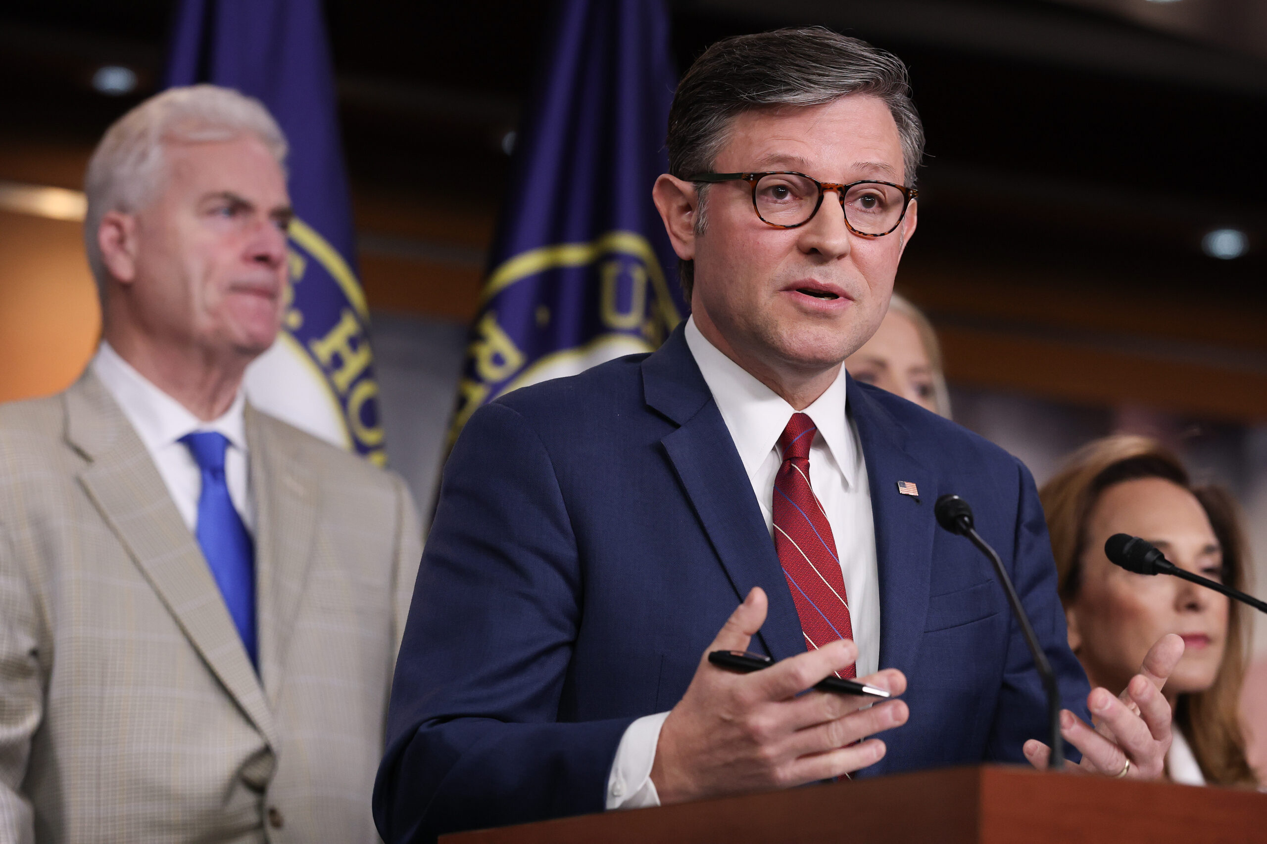 Speaker Johnson knows what happened to missing NJ Rep. Tom Kean Jr. — but refuses to disclose it