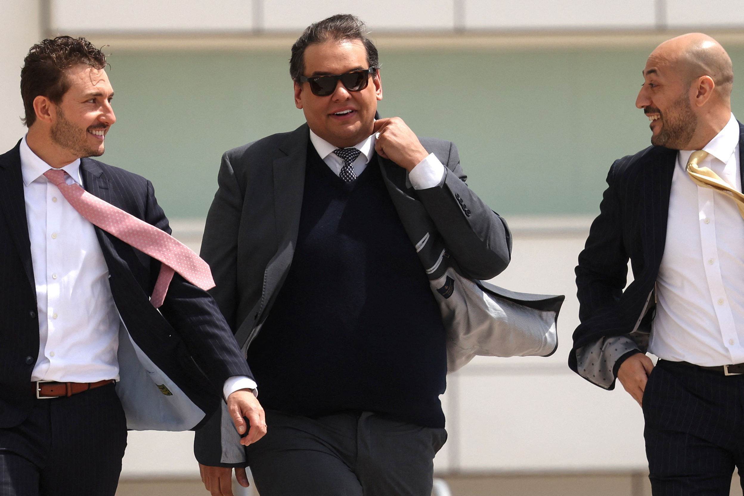 DOJ probing George Santos over insider trading after ex-rep’s alleged Kalshi bets on his own appearance at Trump address: report