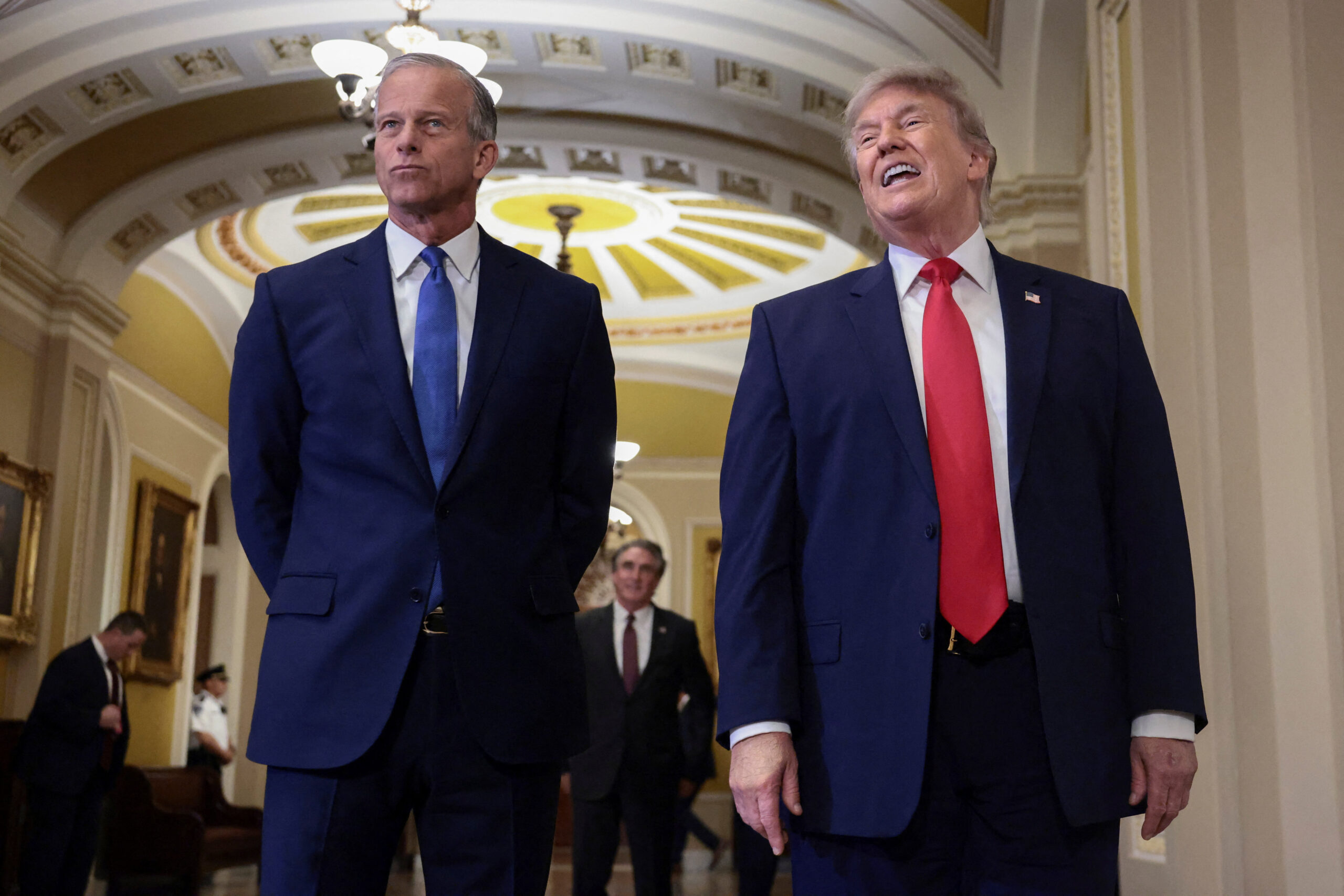 Trump gets into shouting match with Sen. Bill Cassidy over Iran war in closed-door meeting